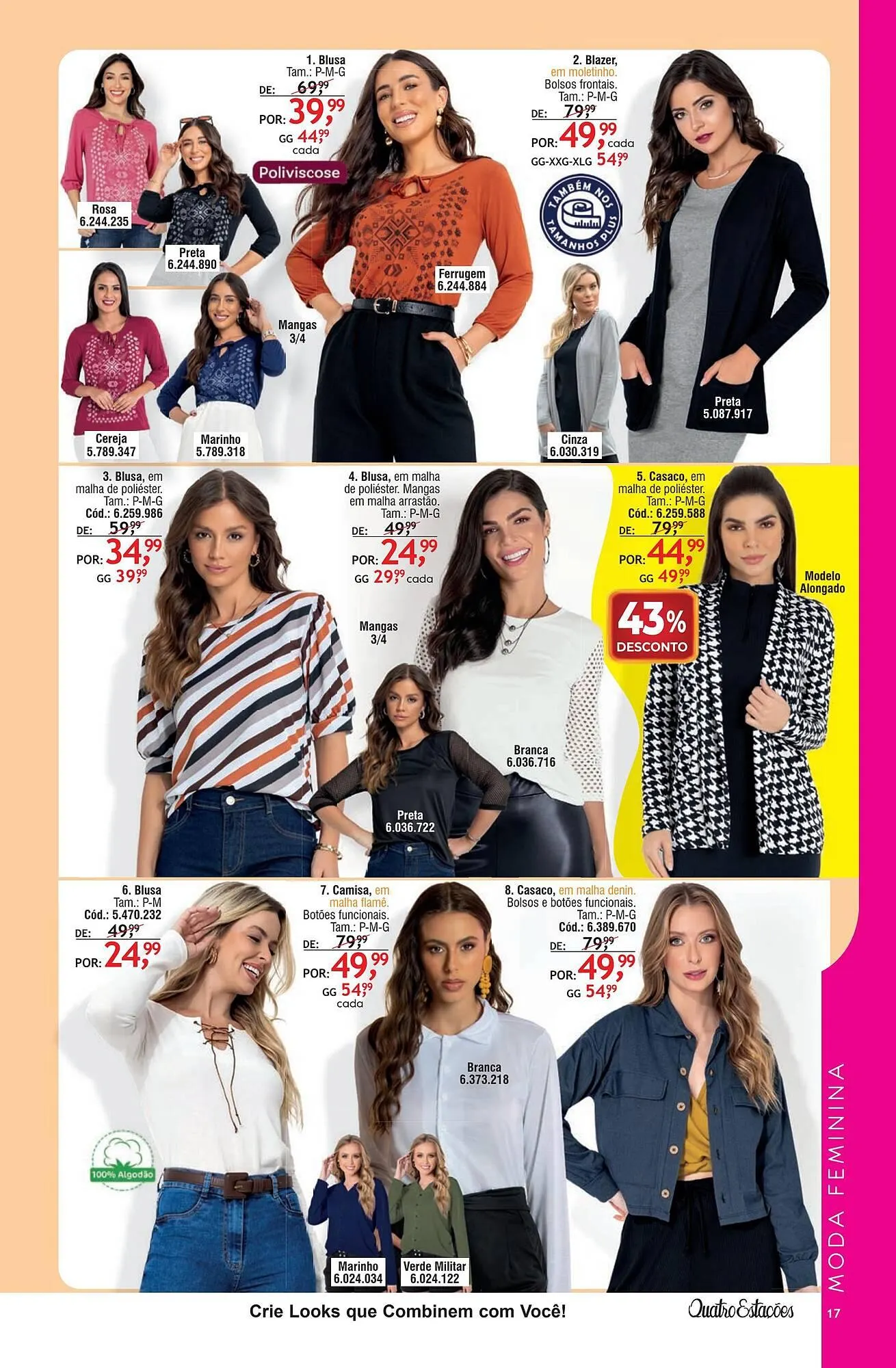 Encarte de Revista Quatro Estações 30 de março até 7 de julho 2026 - Pagina 13