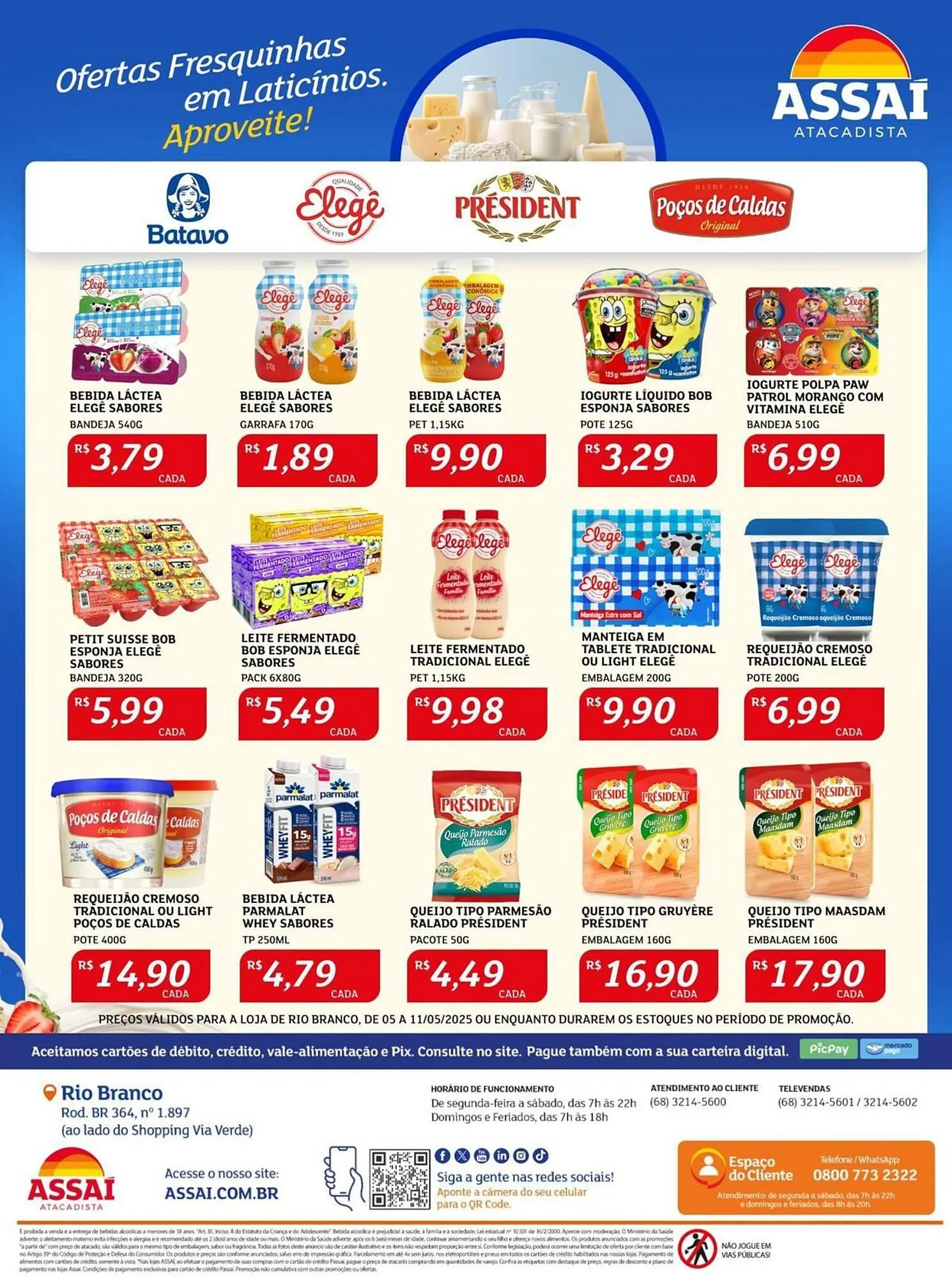 Encarte de Catálogo Assaí Atacadista 6 de maio até 11 de maio 2025 - Pagina 2