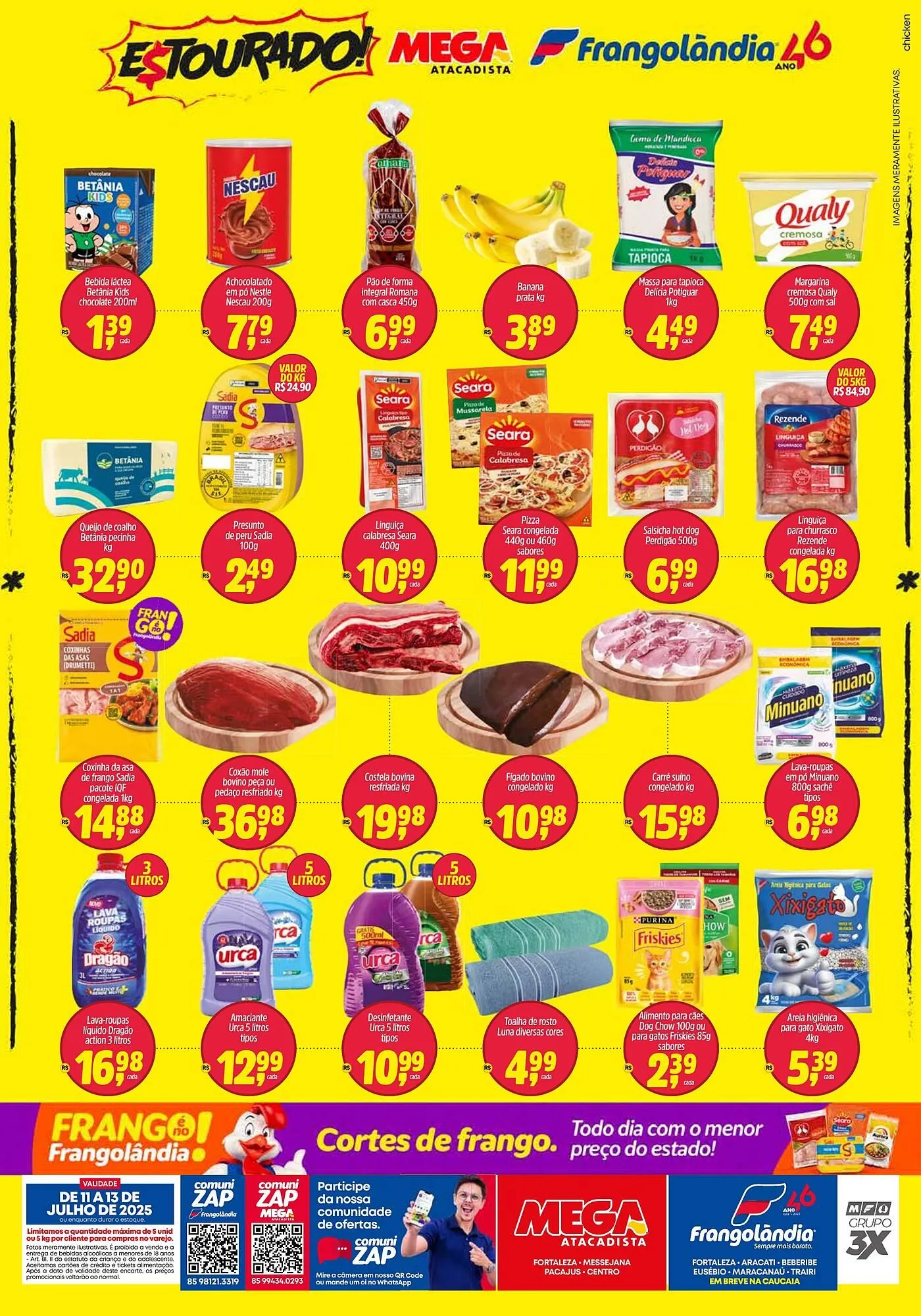 Encarte de Ofertas Frangolândia 10 de julho até 13 de julho 2025 - Pagina 2
