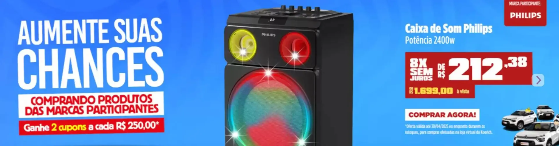 Encarte de Ofertas Lojas Koerich 4 de abril até 4 de maio 2025 - Pagina 19