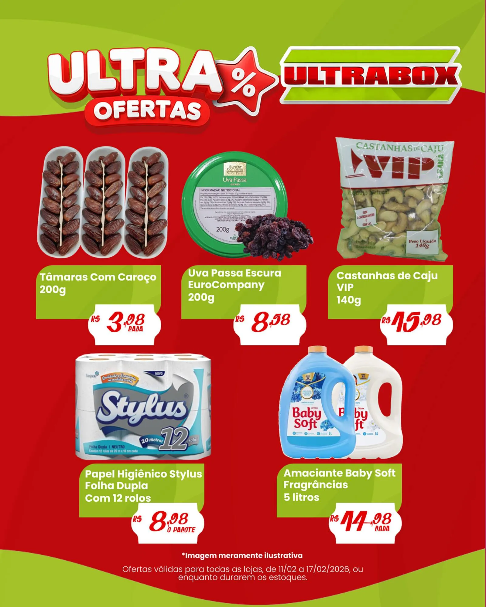Encarte de Panfleto Ultrabox 11 de fevereiro até 17 de fevereiro 2026 - Pagina 3