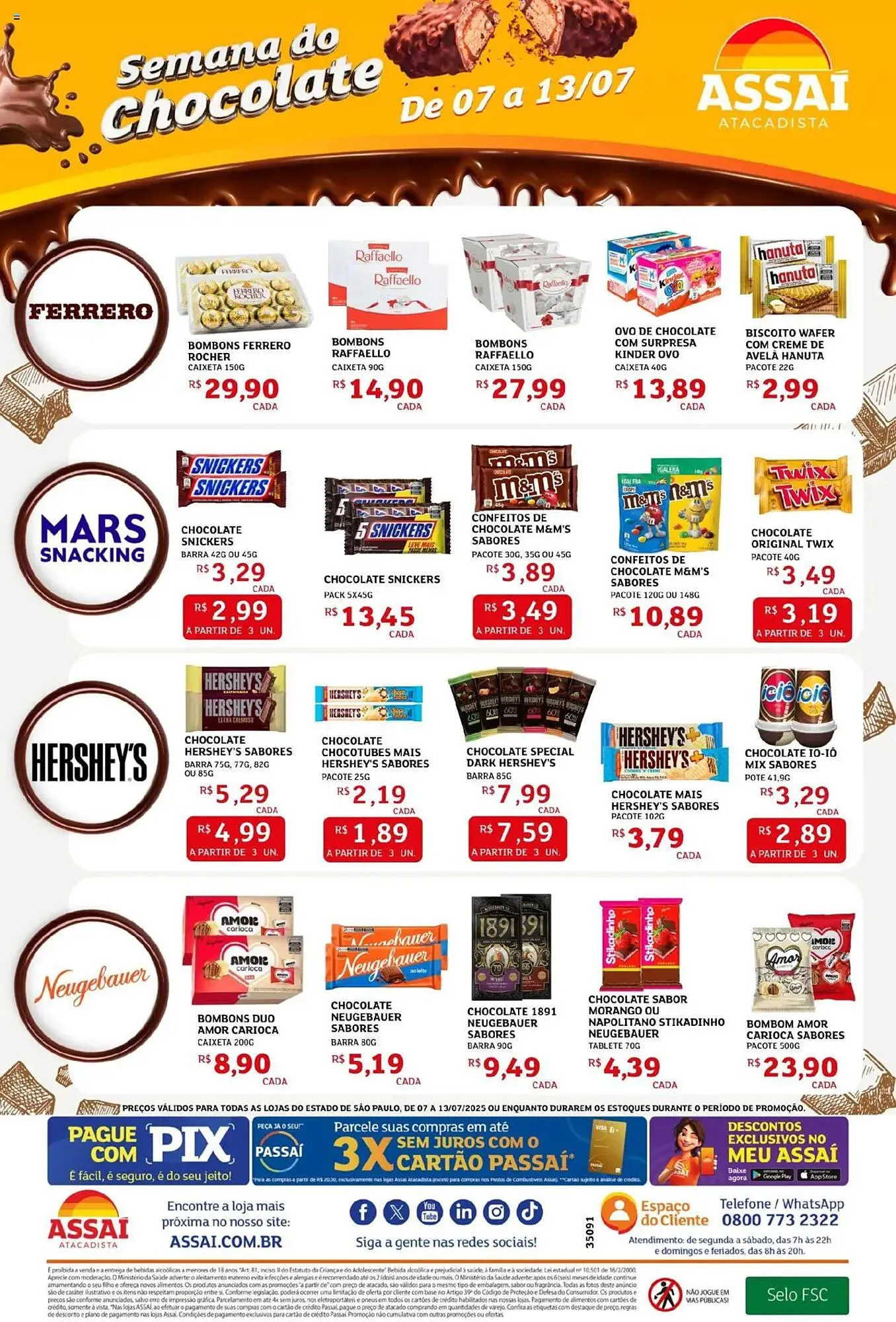 Encarte de Catálogo Assaí Atacadista 7 de julho até 13 de julho 2025 - Pagina 2