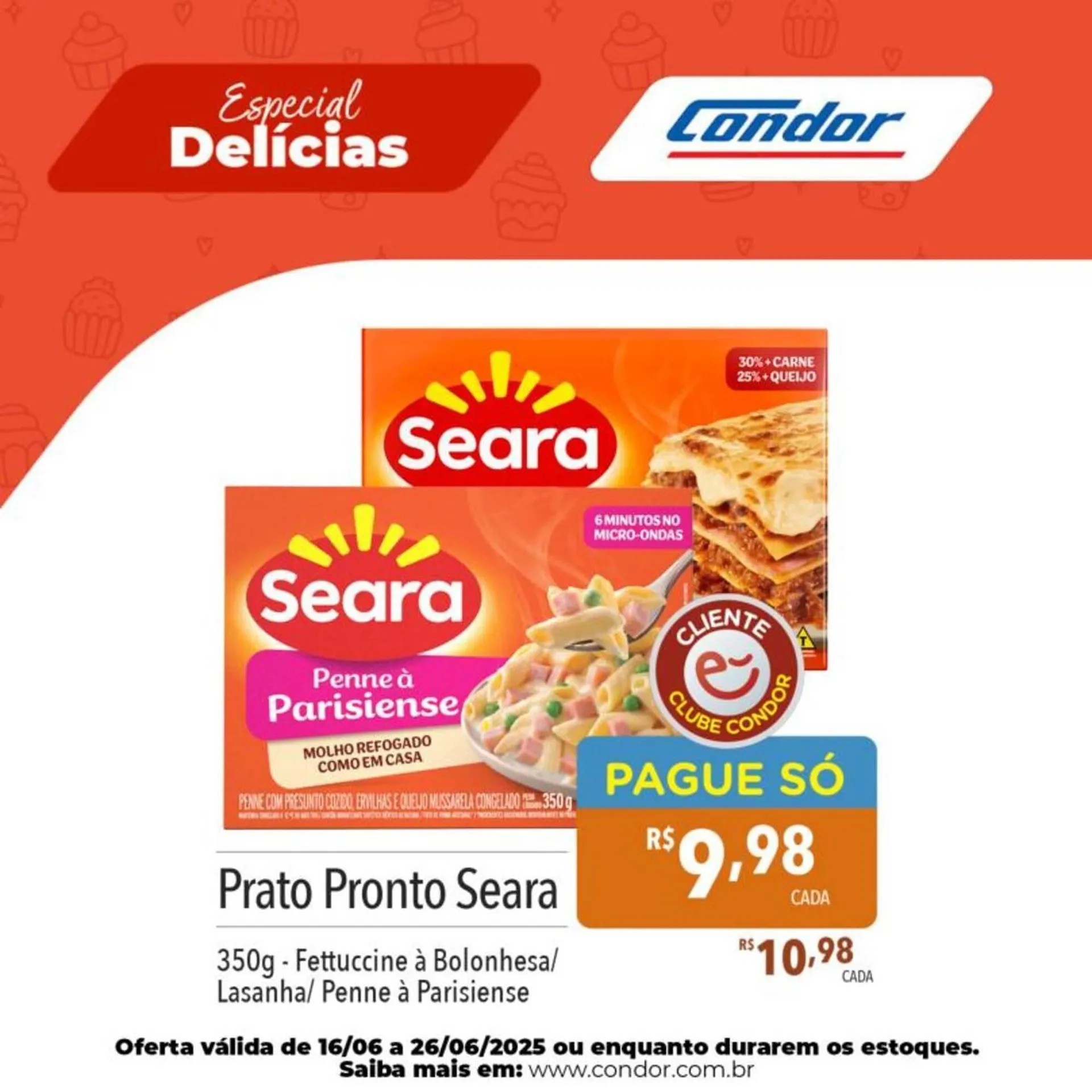 Encarte de Catálogo Supermercados Condor 17 de junho até 26 de junho 2025 - Pagina 2