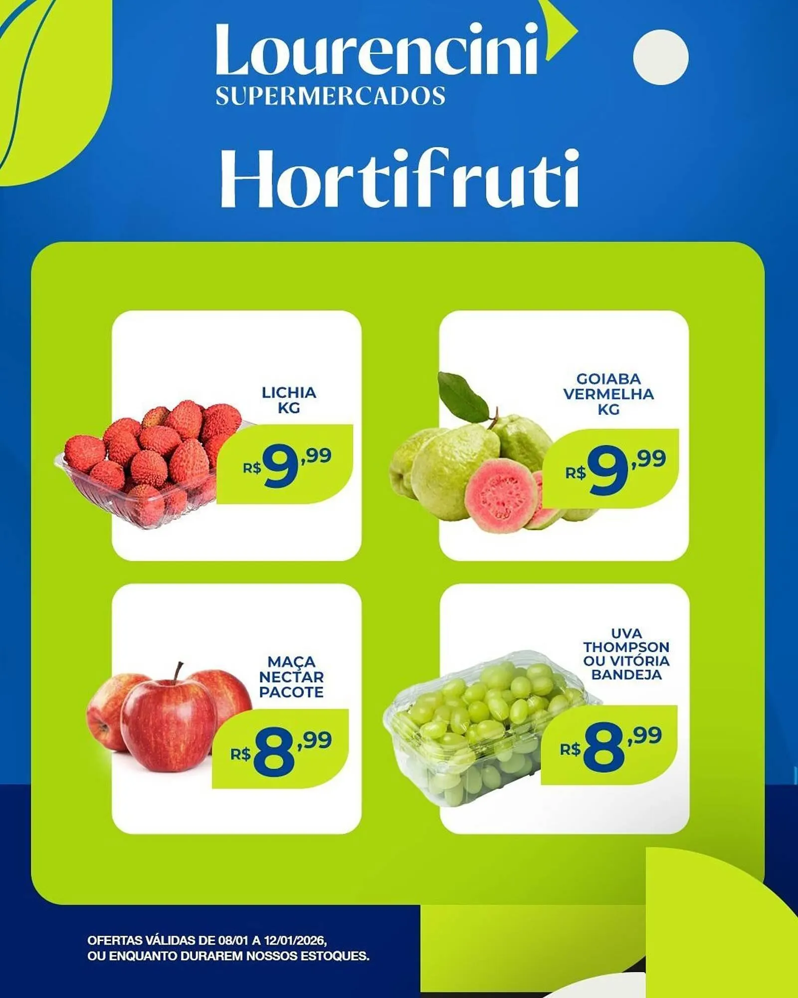 Encarte de Catálogo Lourencini Supermercados 9 de janeiro até 12 de janeiro 2026 - Pagina 5