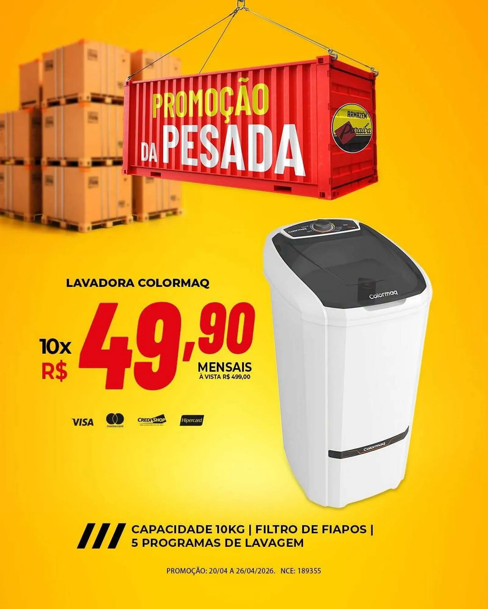 Encarte de Catálogo Armazém Paraíba 20 de abril até 26 de abril 2026 - Pagina 1