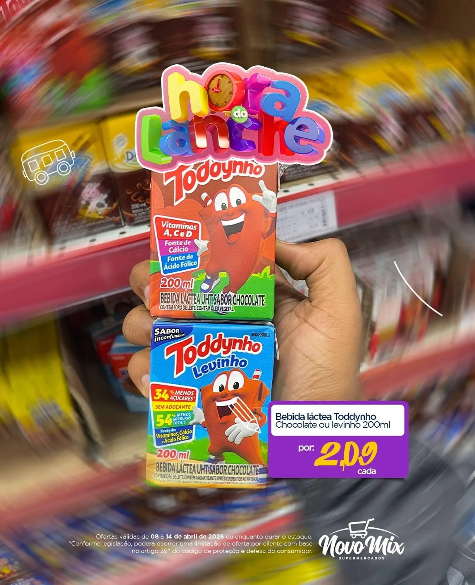 Encarte de Encarte Novo Mix 12 de abril até 14 de abril 2026 - Pagina 3