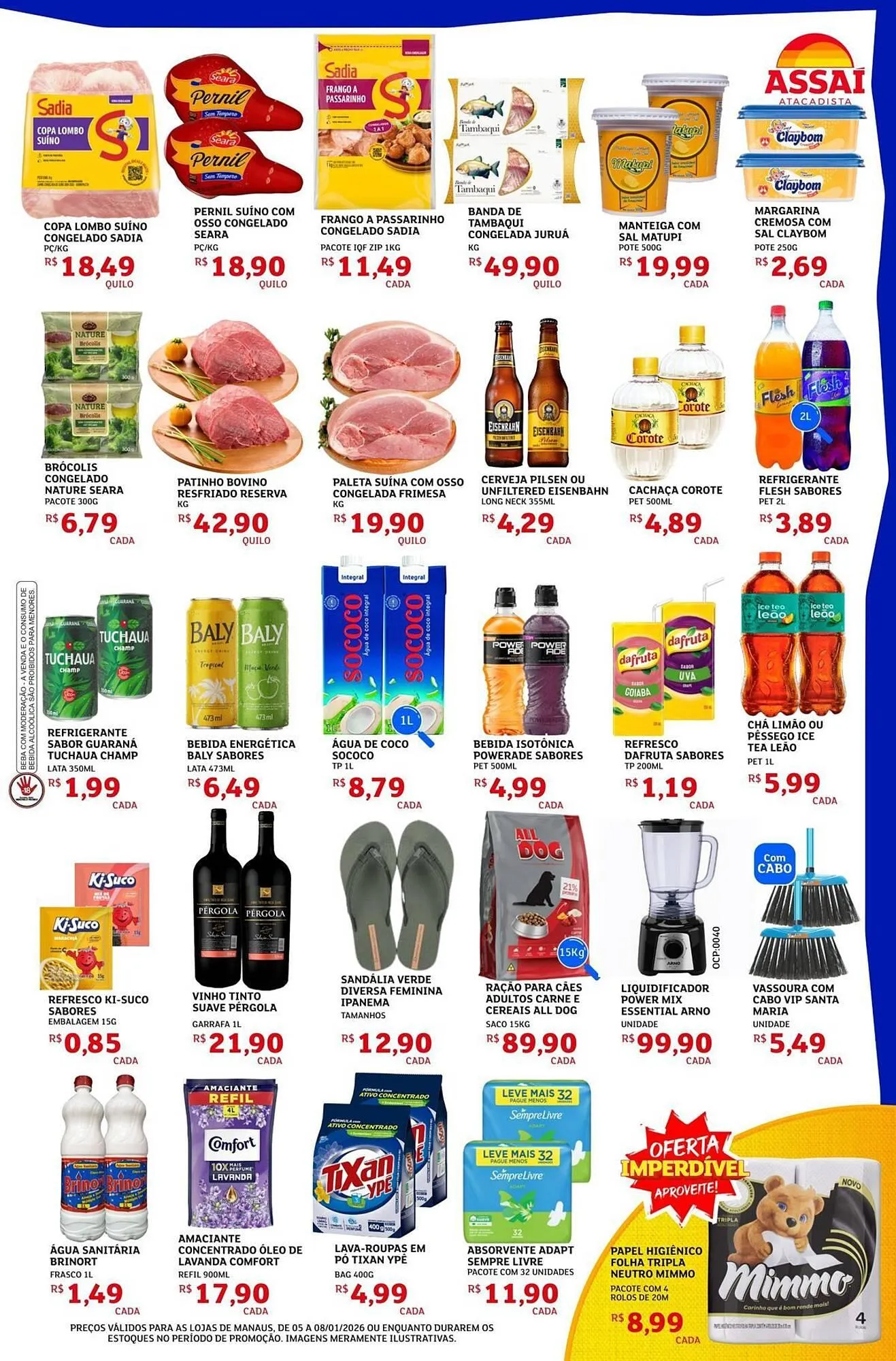 Encarte de Encarte Assaí Atacadista 7 de janeiro até 8 de janeiro 2026 - Pagina 3