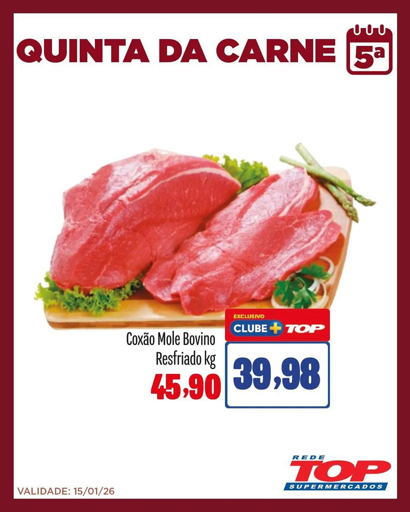 Encarte de Encarte Rede Top 15 de janeiro até 15 de janeiro 2026 - Pagina 1