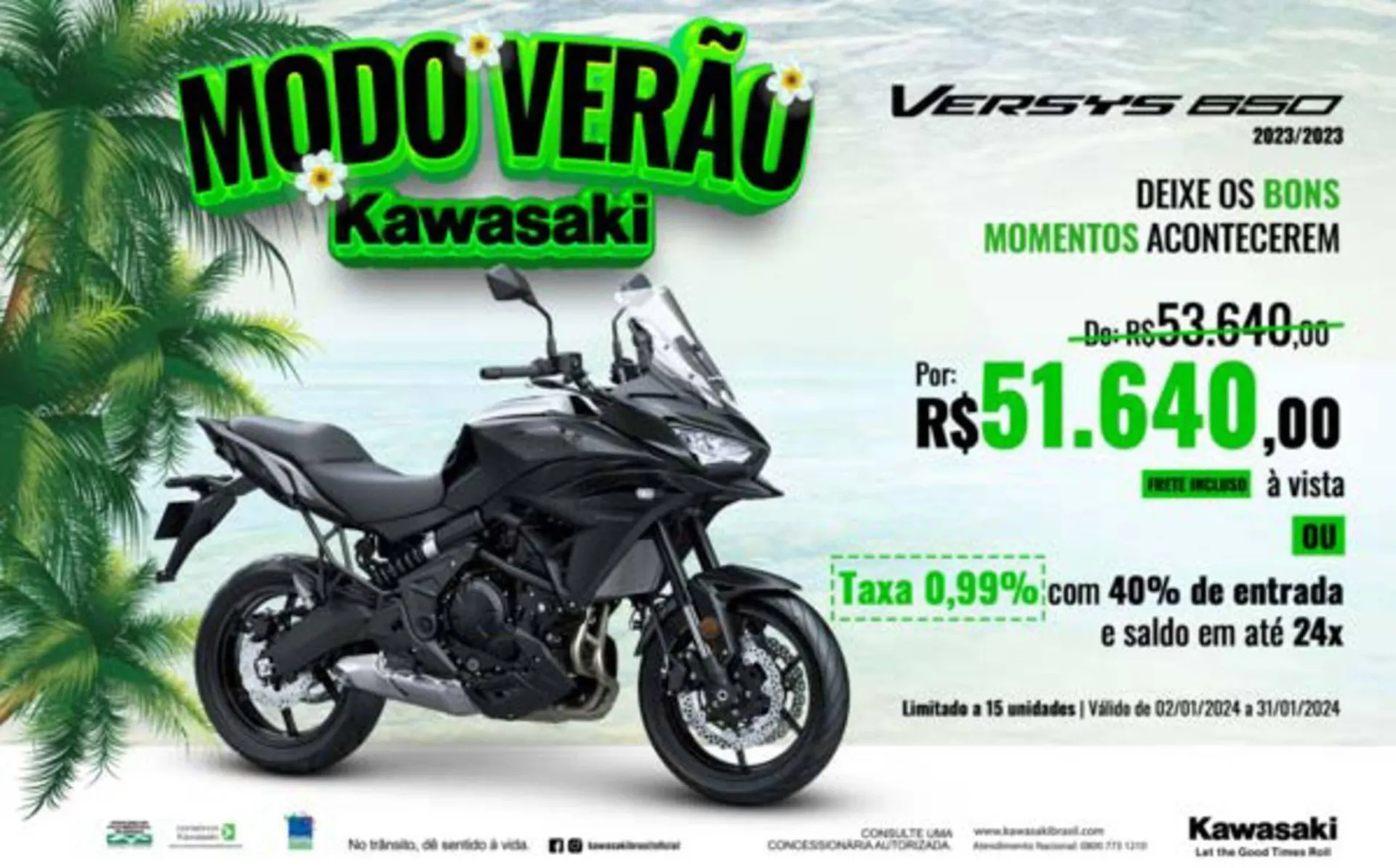 Encarte de Catálogo Kawasaki 10 de janeiro até 31 de janeiro 2024 - Pagina 2