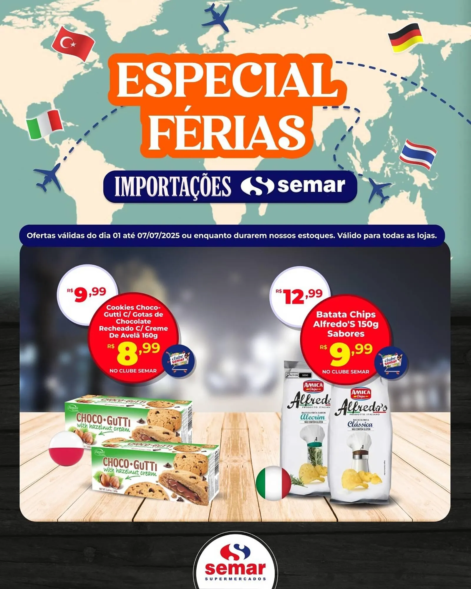 Encarte de Catálogo Semar Supermercado 1 de julho até 7 de julho 2025 - Pagina 3