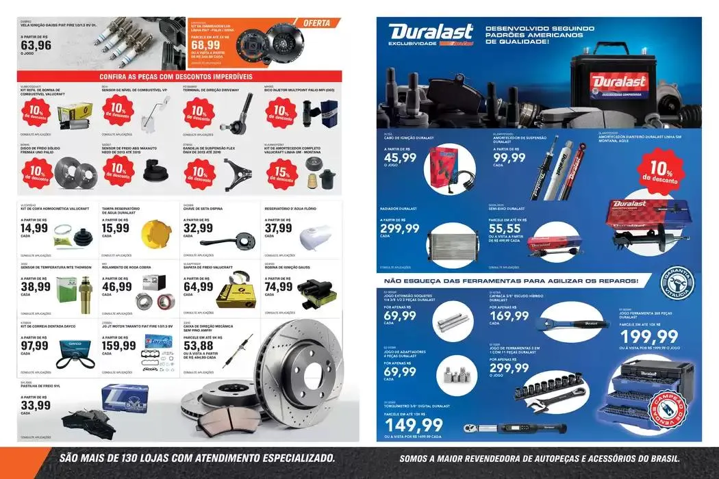 Encarte de Folheto De Ofertas AutoZone 17 de fevereiro até 16 de março 2025 - Pagina 4