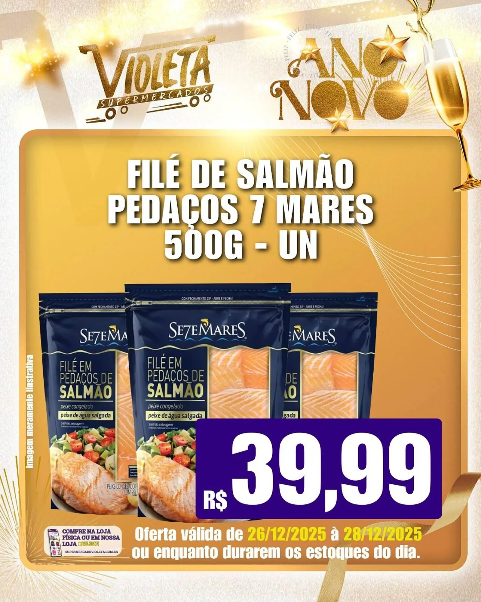 Encarte de Catálogo Violeta Supermercados 26 de dezembro até 28 de dezembro 2025 - Pagina 4