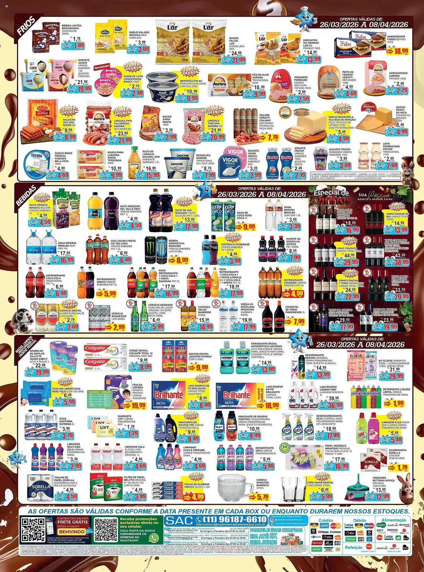 Encarte de Folheto Supermercado Estrela Azul 26 de março até 8 de abril 2026 - Pagina 4