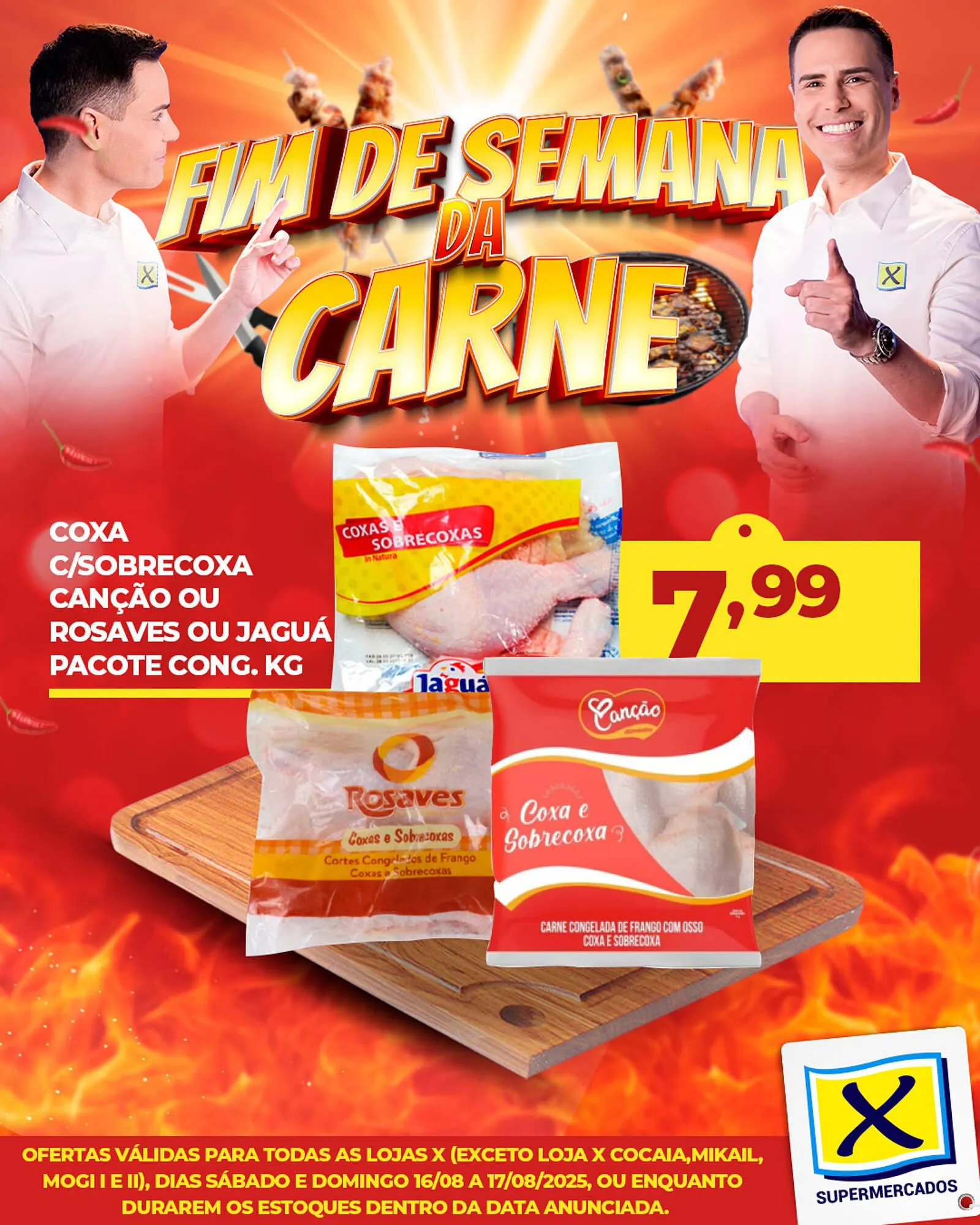 Encarte de Catálogo X Supermercados 16 de agosto até 17 de agosto 2025 - Pagina 3