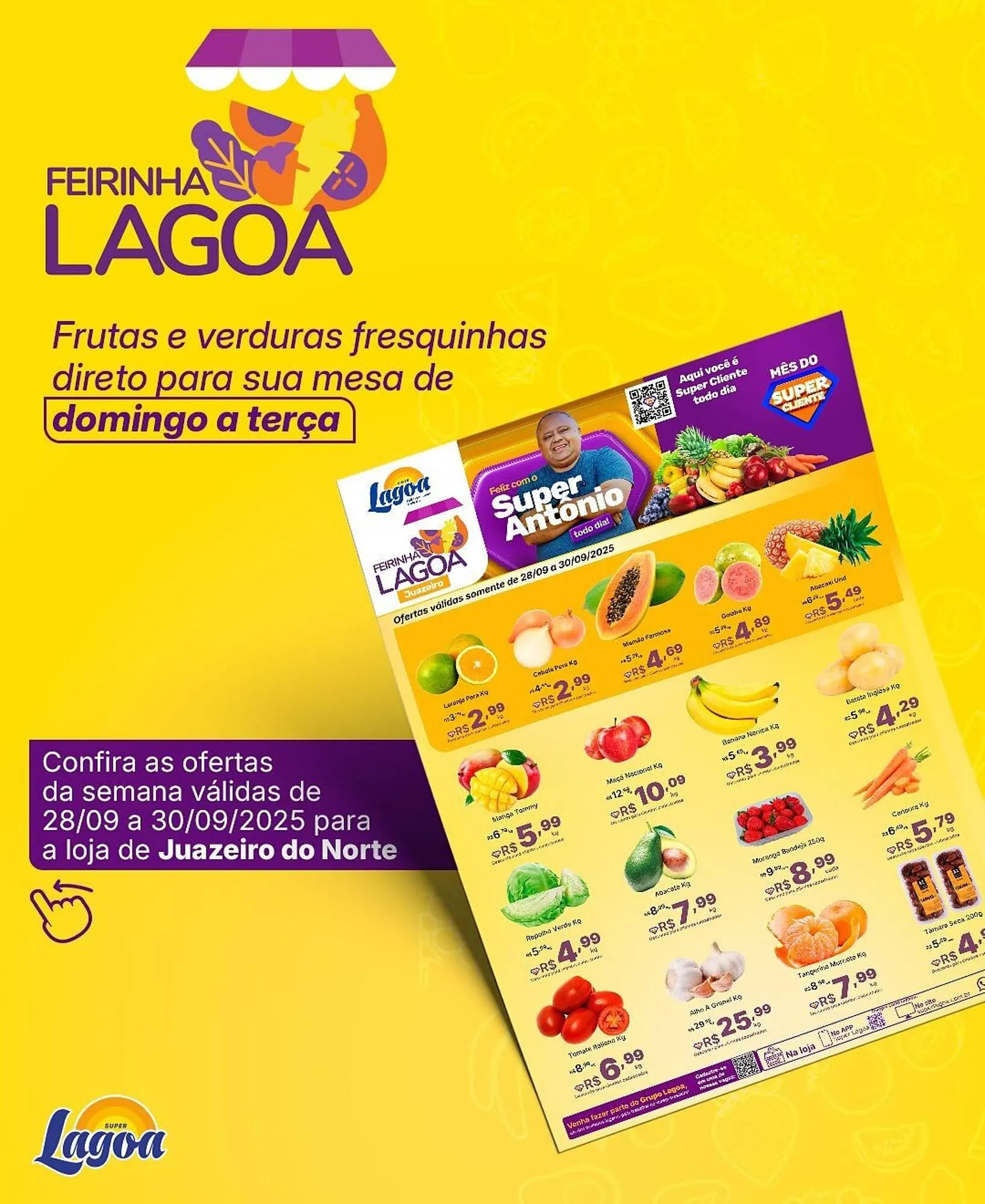 Encarte Super Lagoa - 1