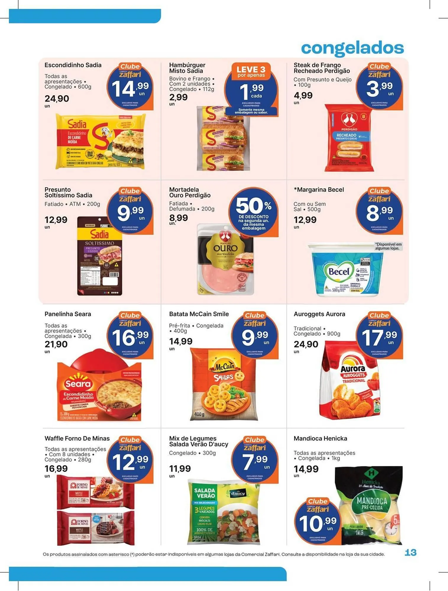 Encarte de Catálogo Comercial Zaffari 2 de maio até 11 de maio 2025 - Pagina 13
