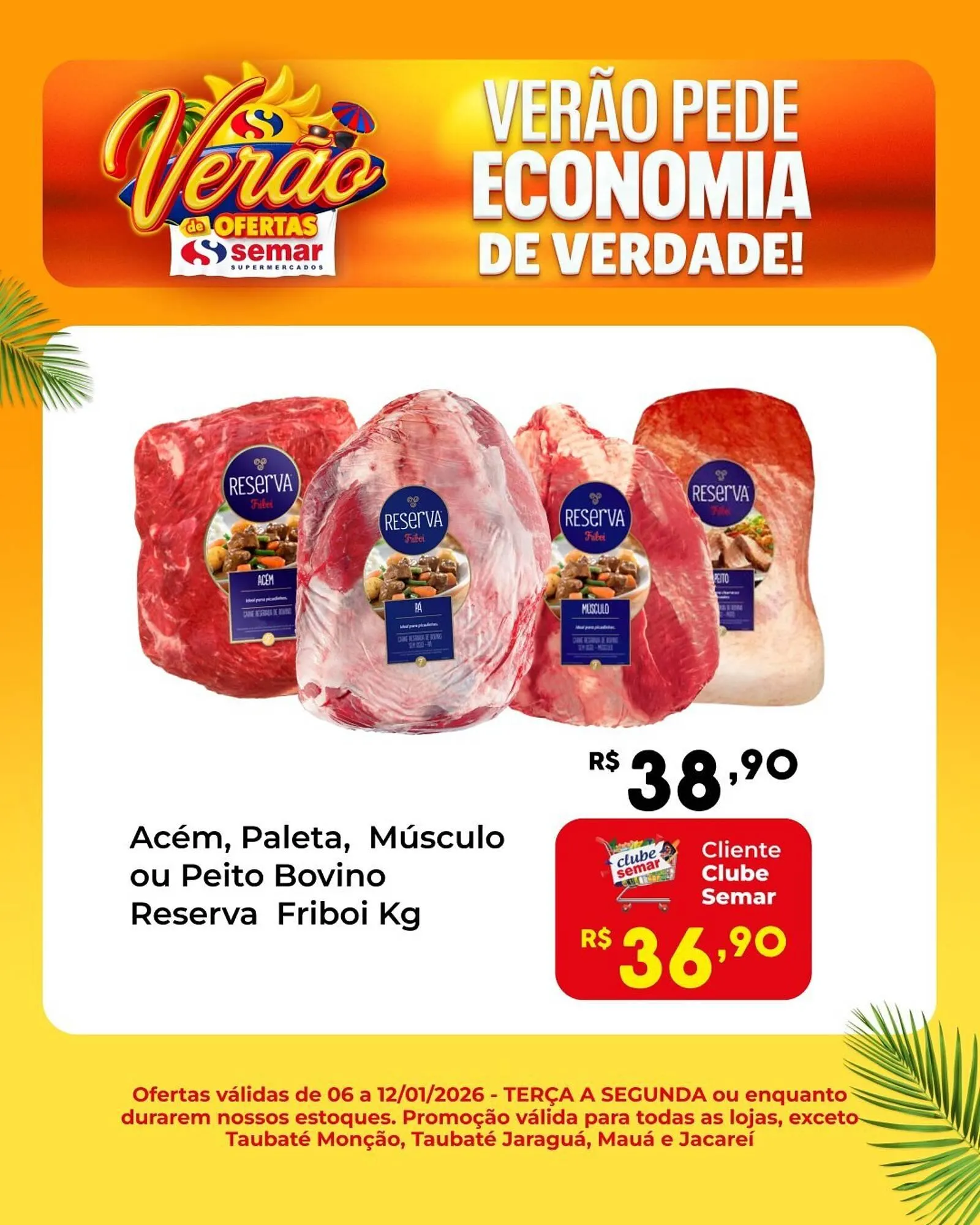 Encarte de Folheto Semar Supermercado 6 de janeiro até 12 de janeiro 2026 - Pagina 2