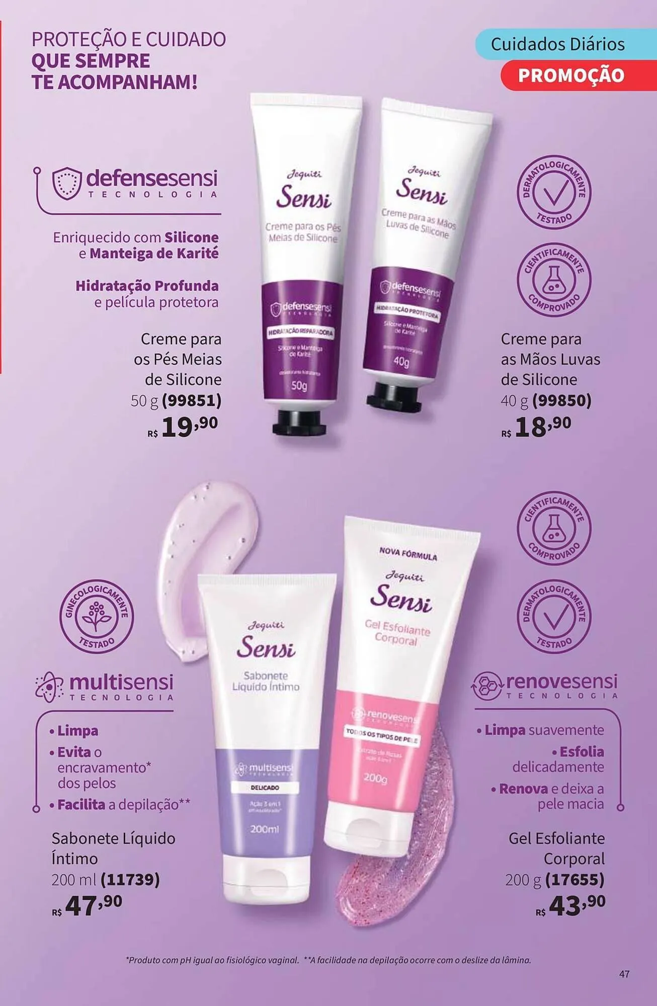 Encarte de Catálogo Jequiti 25 de agosto até 31 de dezembro 2025 - Pagina 47