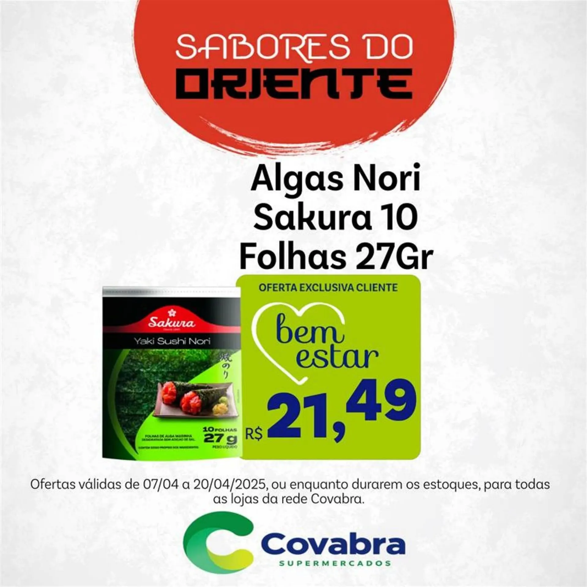 Encarte de Catálogo Covabra Supermercados 7 de abril até 20 de abril 2025 - Pagina 4
