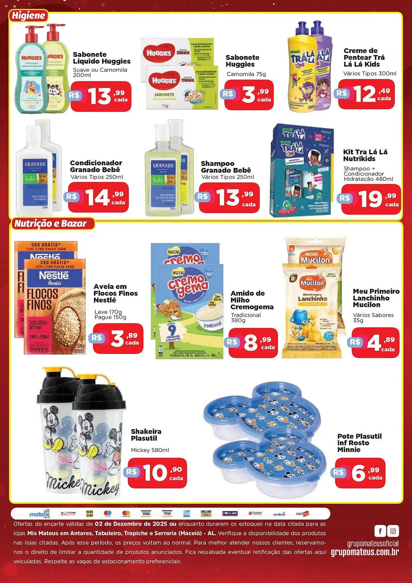 Encarte de Catálogo Supermercados Mateus 2 de dezembro até 2 de dezembro 2025 - Pagina 2