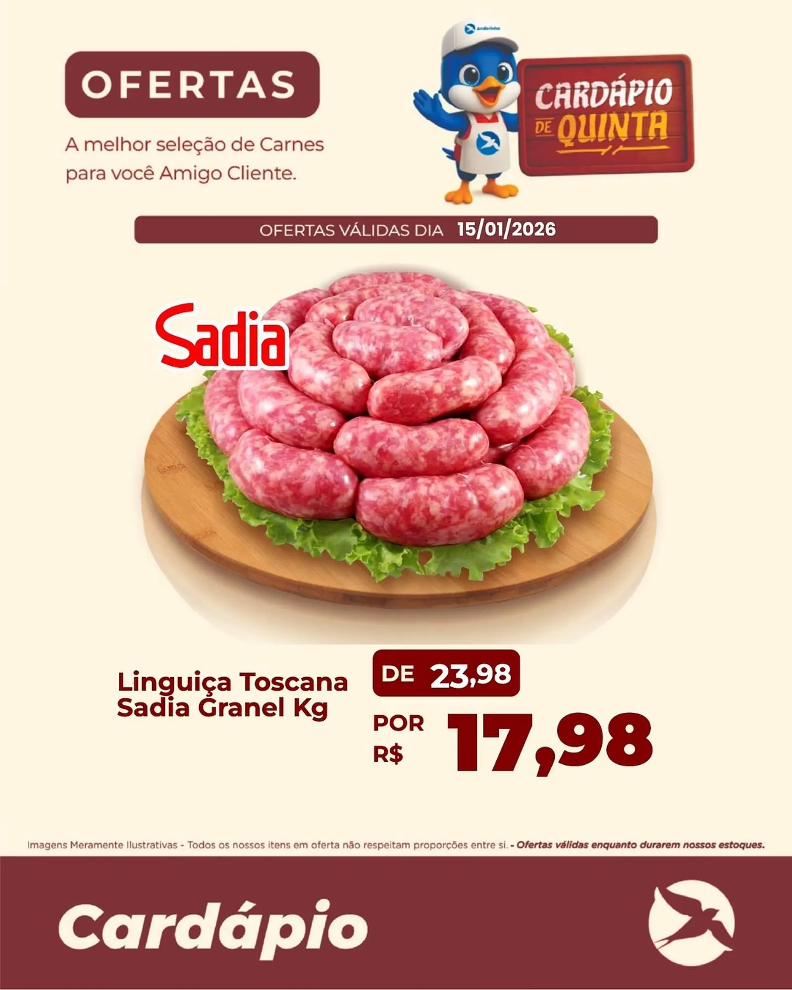 Encarte de Folheto Andorinha Hipermercado 15 de janeiro até 15 de janeiro 2026 - Pagina 5