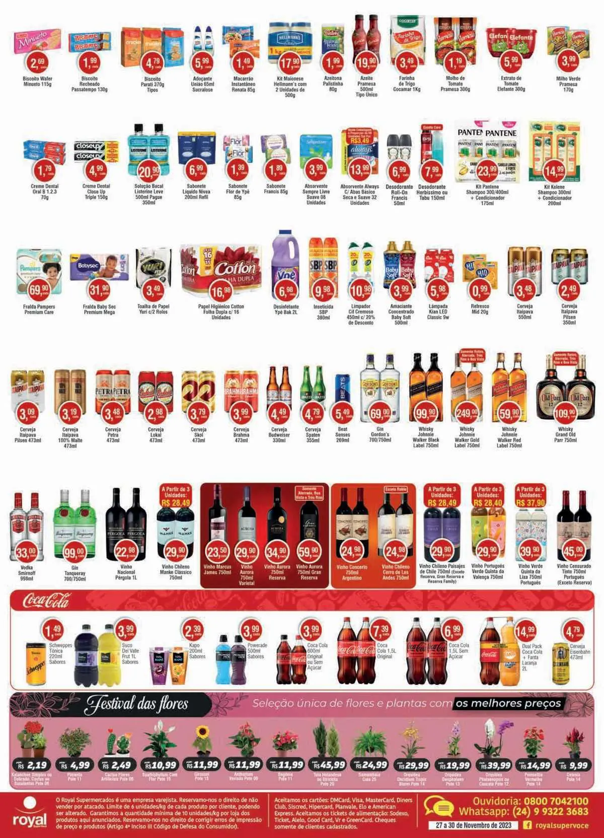Encarte de Royal Supermercados Folheto 27 de novembro até 30 de novembro 2023 - Pagina 2