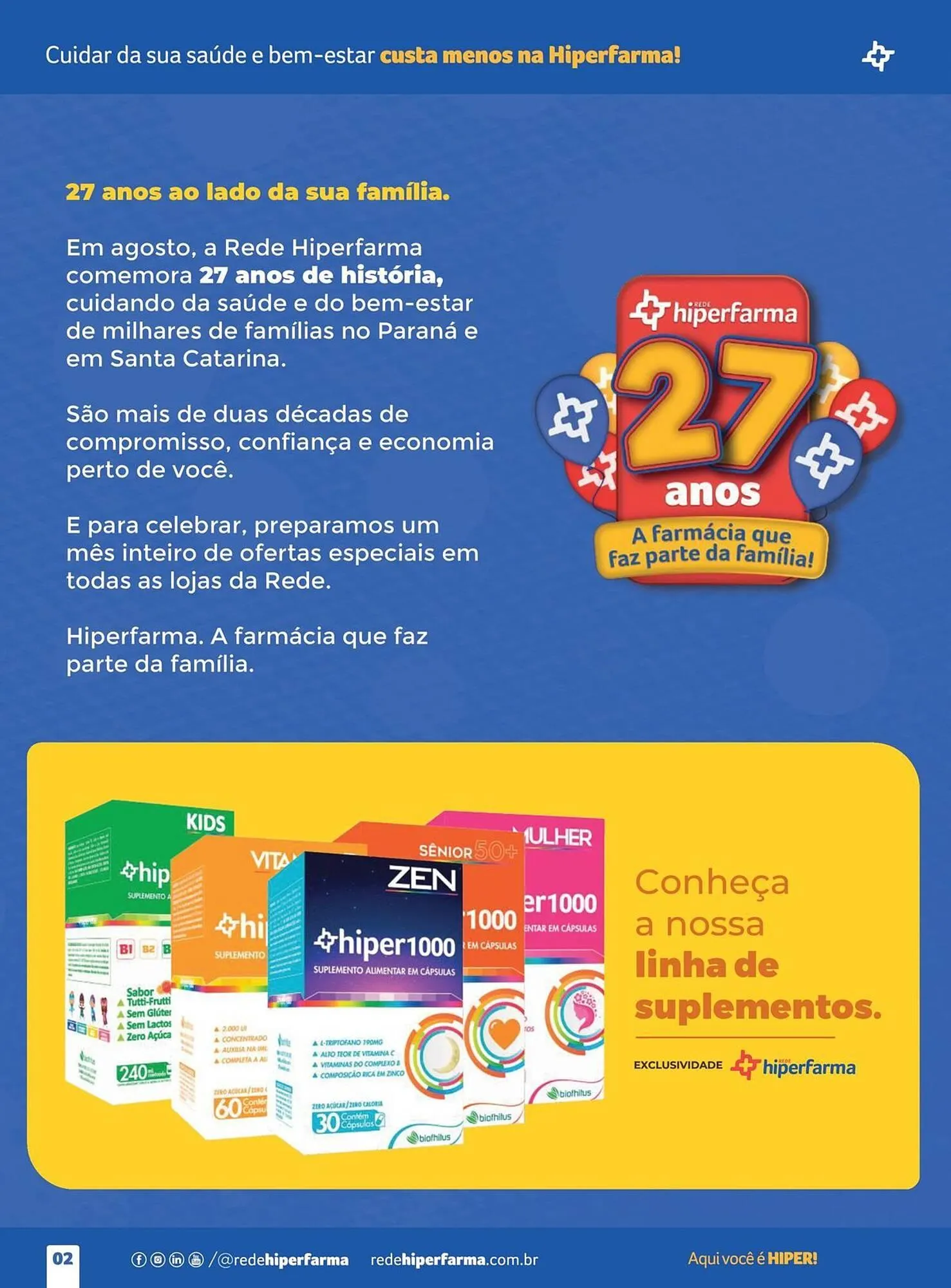 Encarte de Catálogo Hiper Farma 7 de agosto até 4 de setembro 2025 - Pagina 2