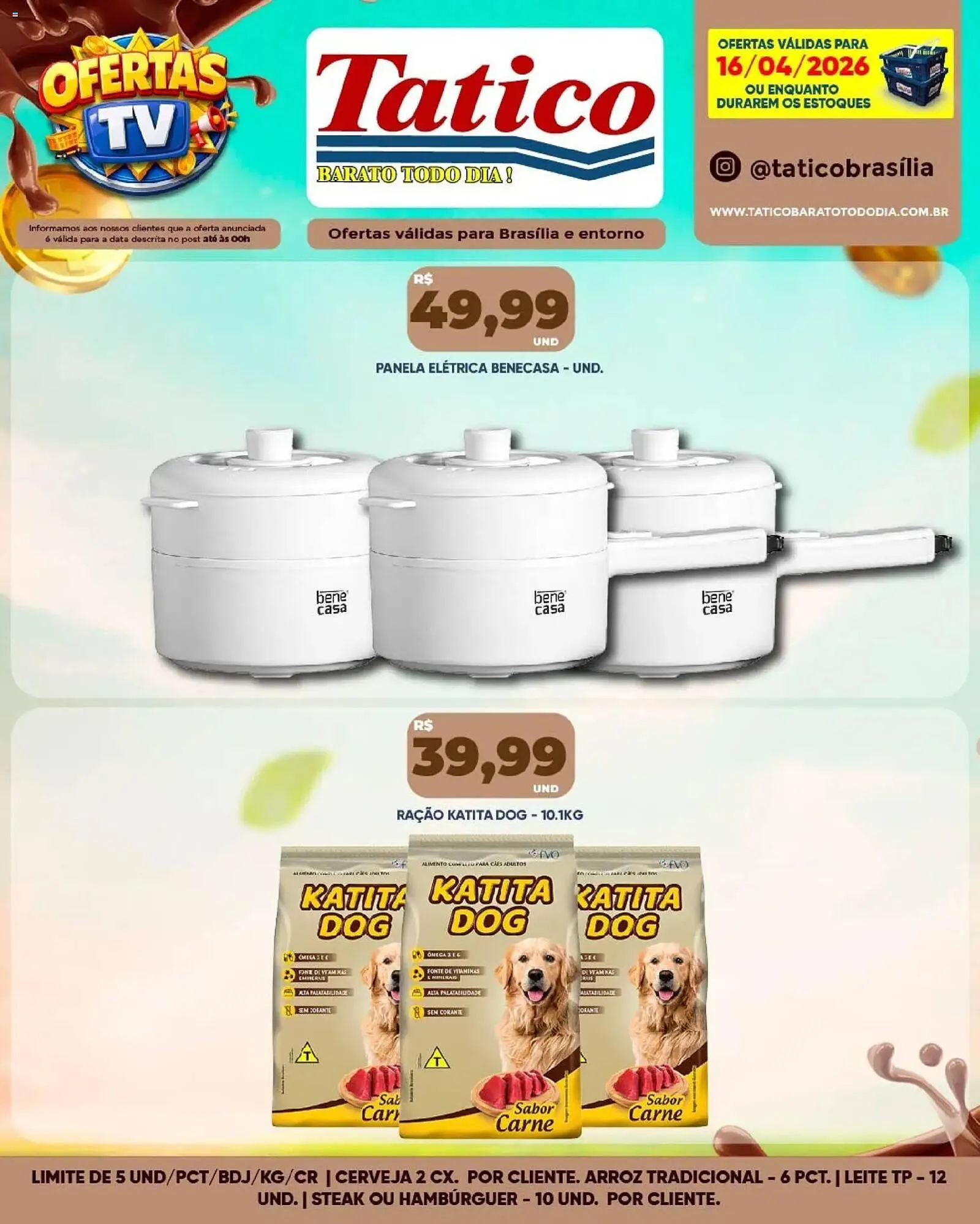 Encarte de Tabloide Tatico 16 de abril até 19 de abril 2026 - Pagina 16