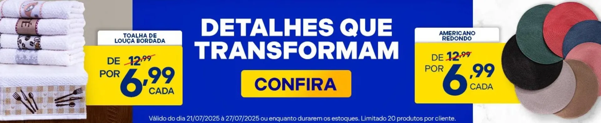 Encarte de Catálogo Lojas Havan 21 de julho até 27 de julho 2025 - Pagina 1