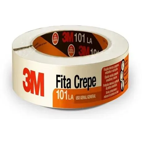Fita Crepe Adesiva Uso Geral 48mm x 50m 101LA 3M