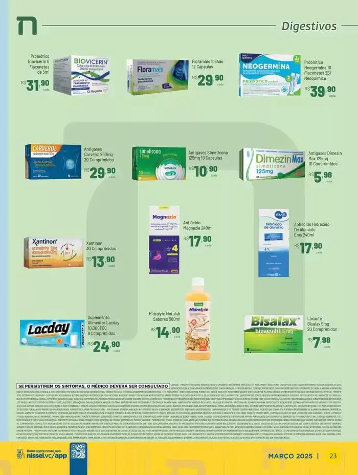 Encarte de  Preços “POR” válido para o Estado do Paraná  4 de março até 31 de março 2025 - Pagina 23