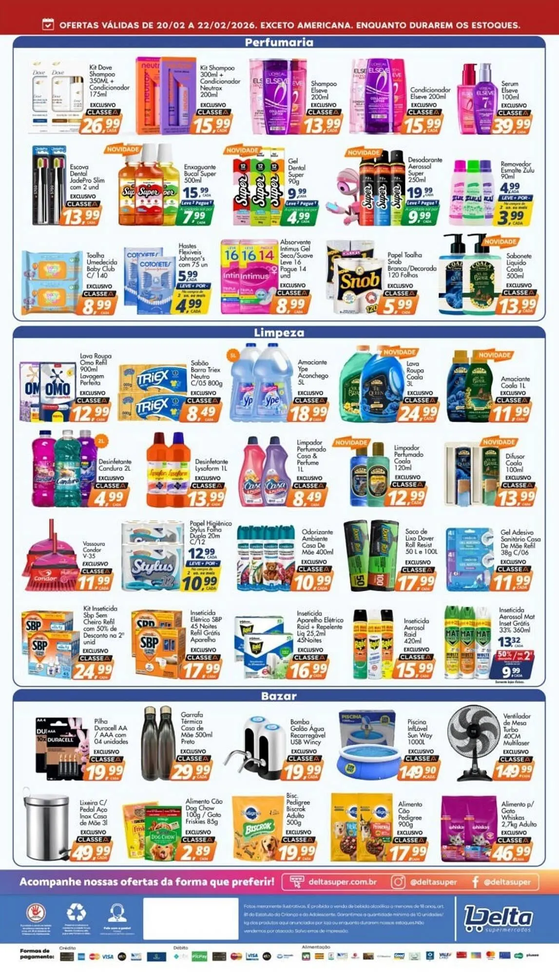 Encarte de Catálogo Delta Supermercados 20 de fevereiro até 22 de fevereiro 2026 - Pagina 4