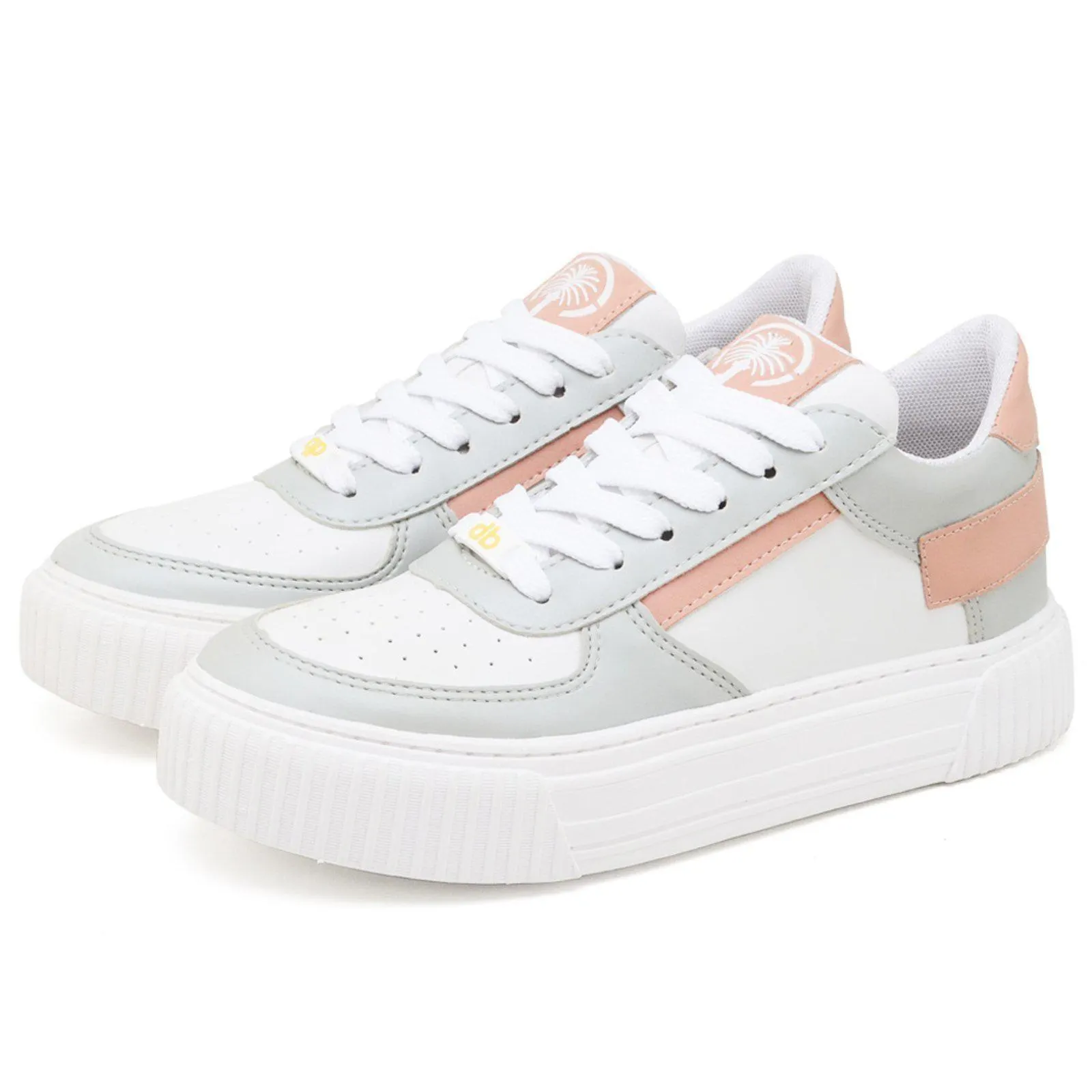 Tênis Sapatênis Feminino Sneacker DUBUY 029FG Cinza