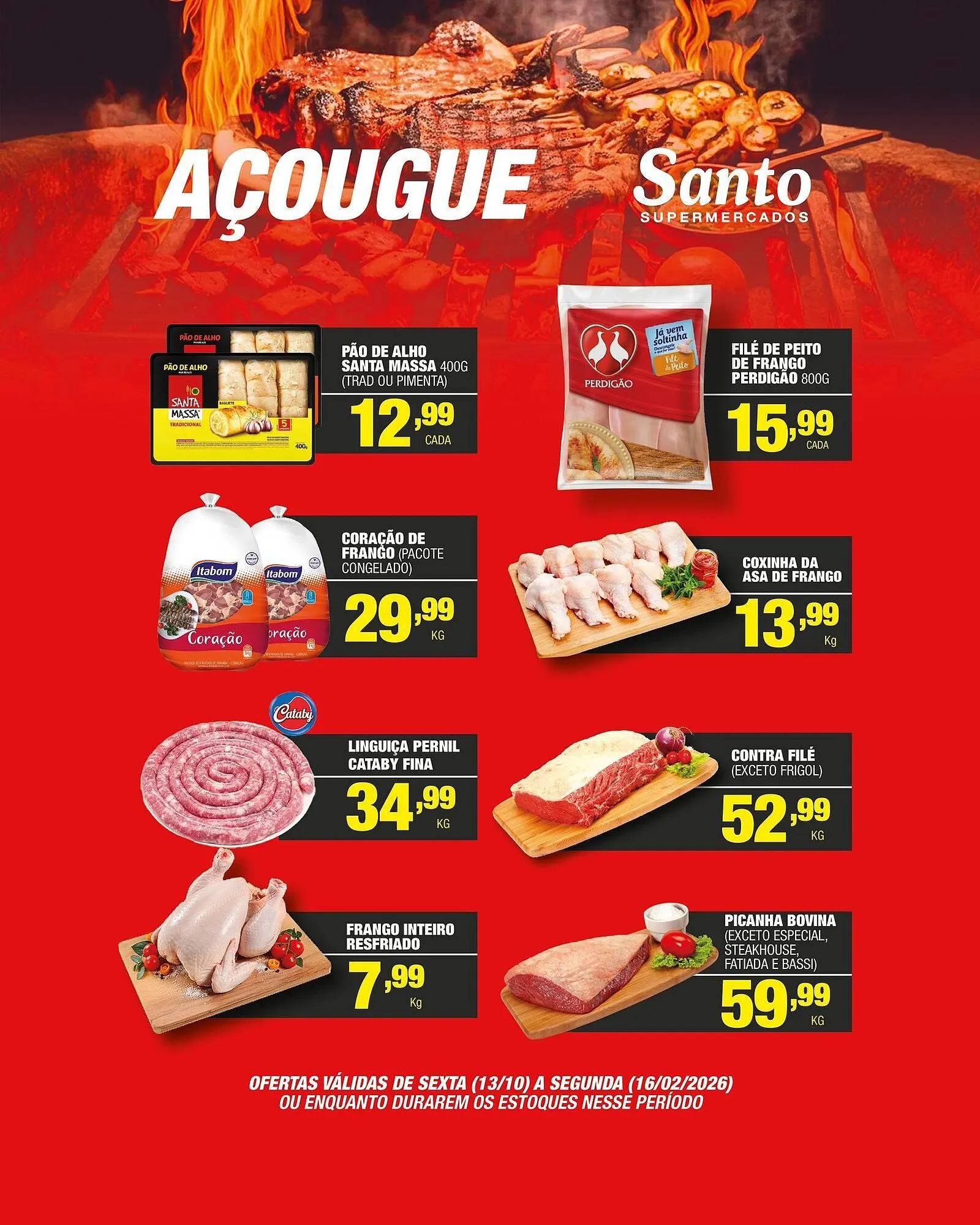 Encarte de Catálogo Santo Supermercados 11 de fevereiro até 17 de fevereiro 2026 - Pagina 4