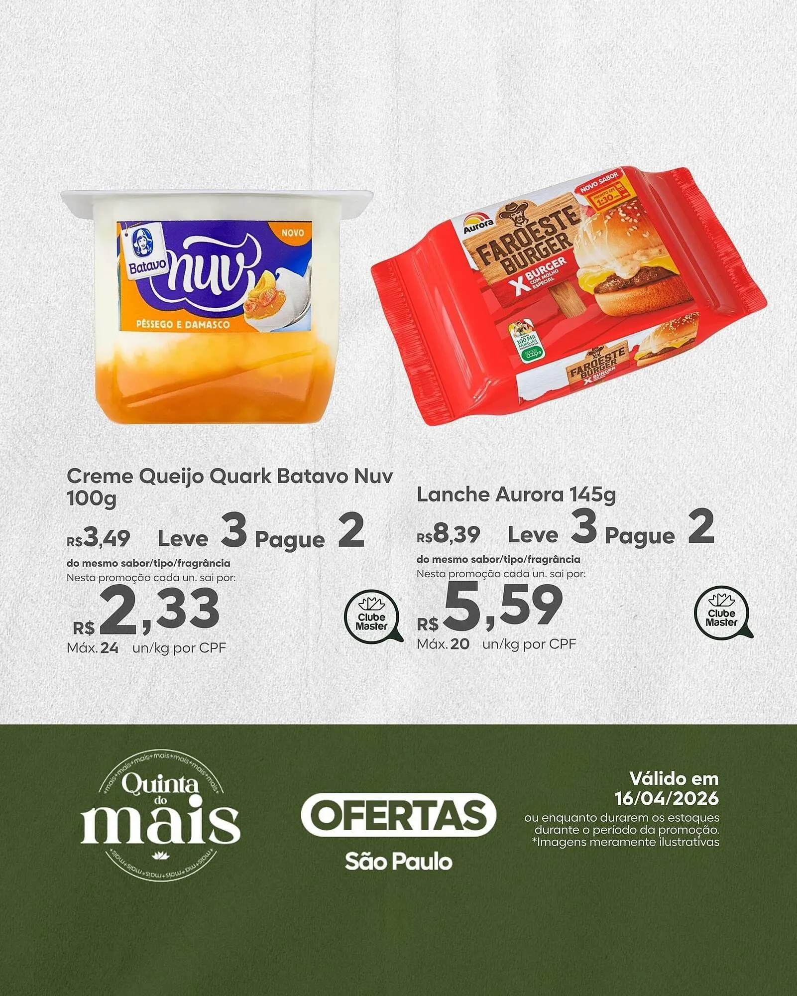 Encarte de Folheto Master Supermercados 16 de abril até 16 de abril 2026 - Pagina 3