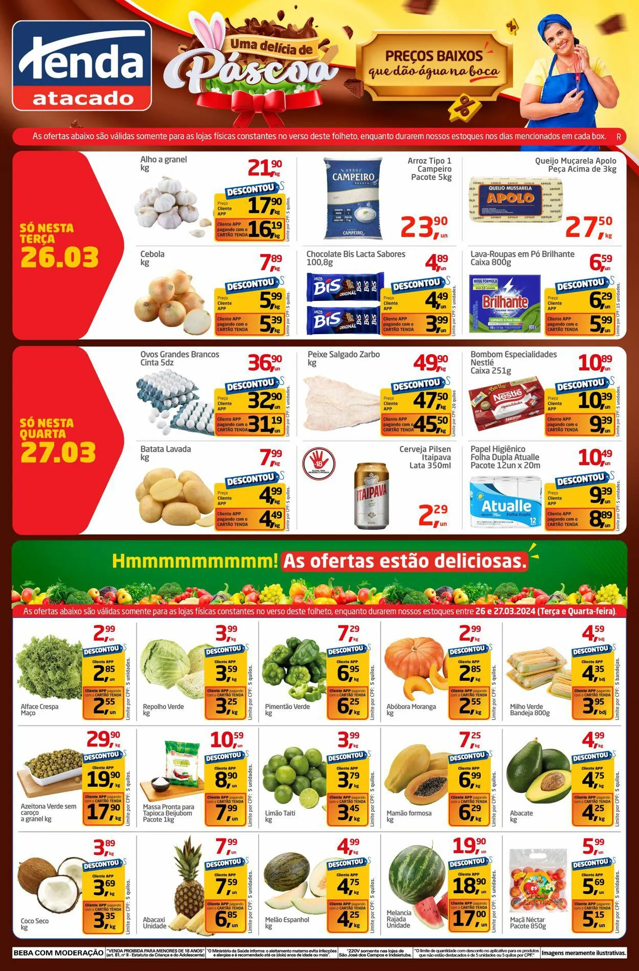 Encarte de Tenda Atacado - Ribeirão Preto 26 de março até 27 de março 2024 - Pagina 1