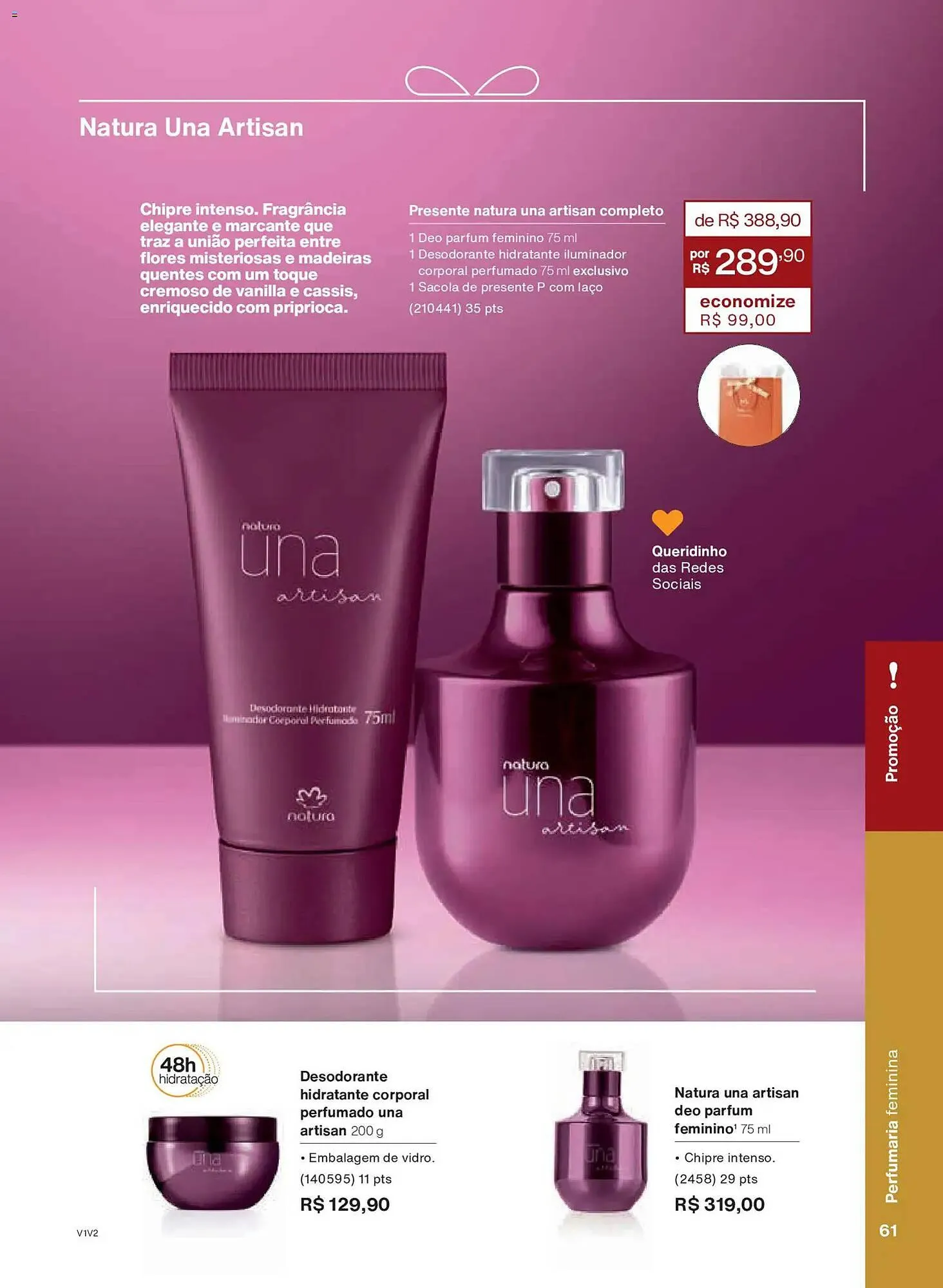 Encarte de Catálogo Natura 30 de outubro até 27 de novembro 2025 - Pagina 61