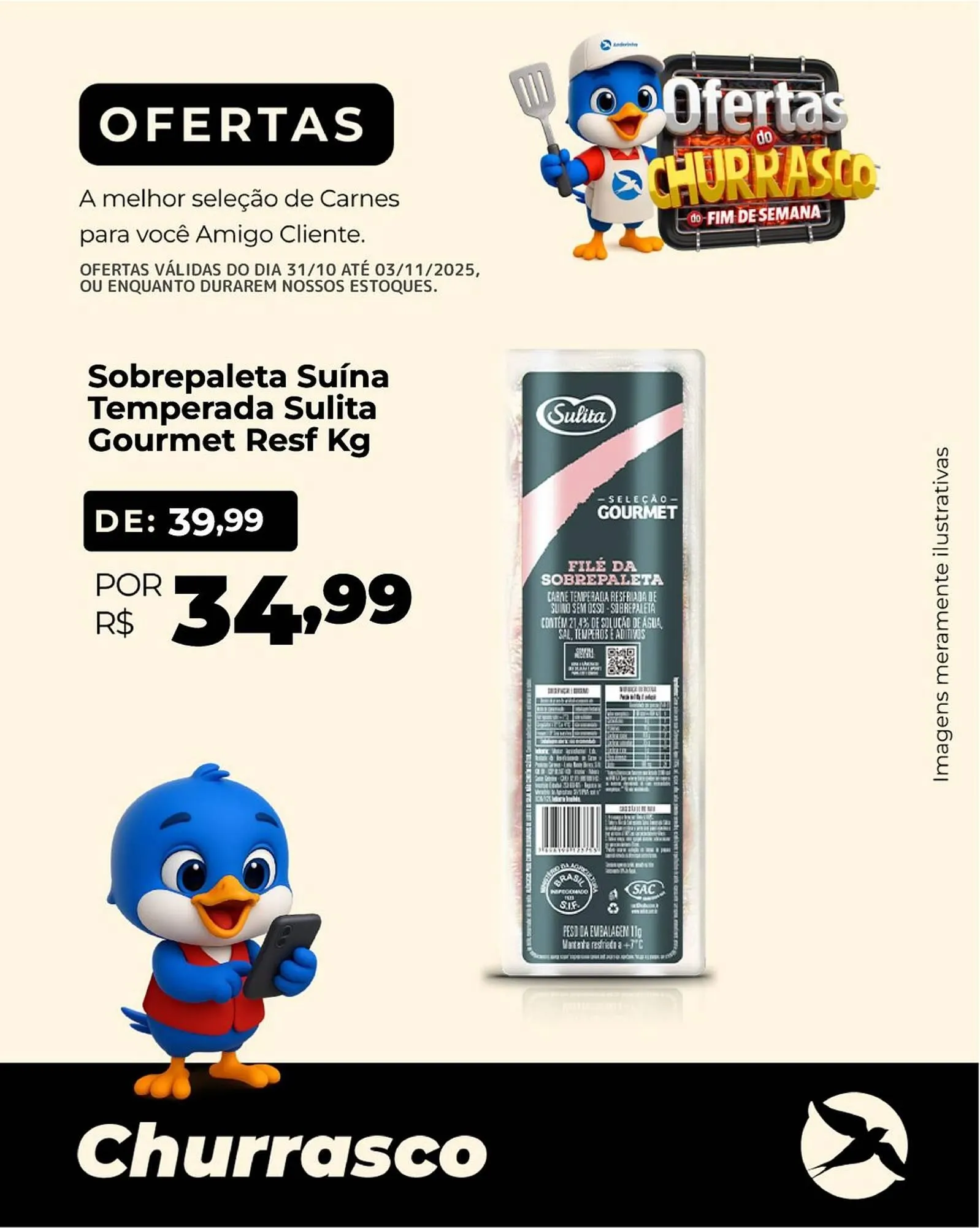 Encarte de Folheto Andorinha Hipermercado 31 de outubro até 3 de novembro 2025 - Pagina 4