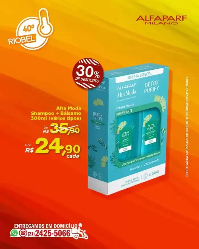 Encarte de Encarte Rio Bel Cosméticos 1 de abril até 15 de abril 2025 - Pagina 7