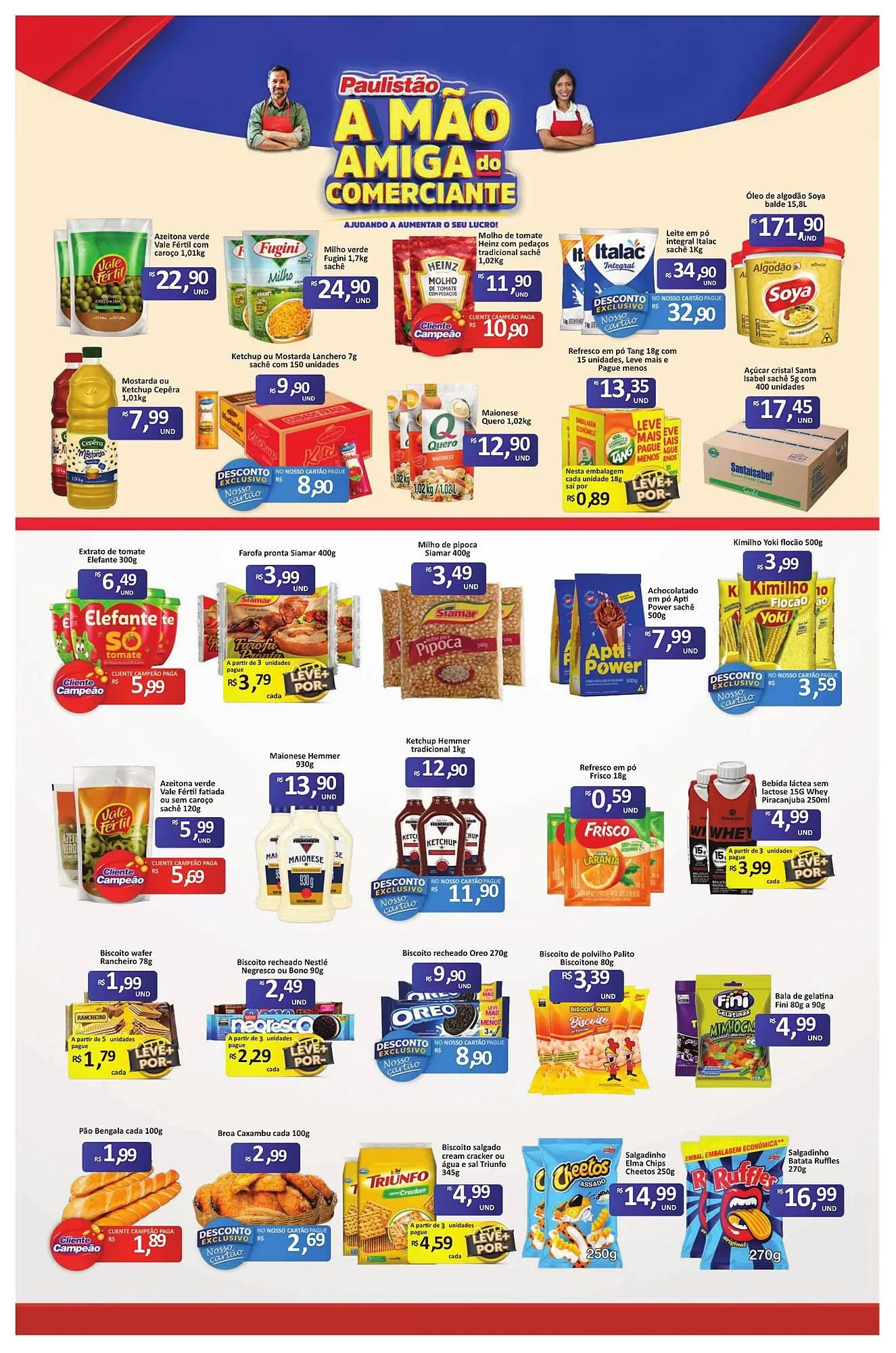 Encarte de Catálogo Paulistão Supermercados 17 de abril até 19 de abril 2026 - Pagina 2