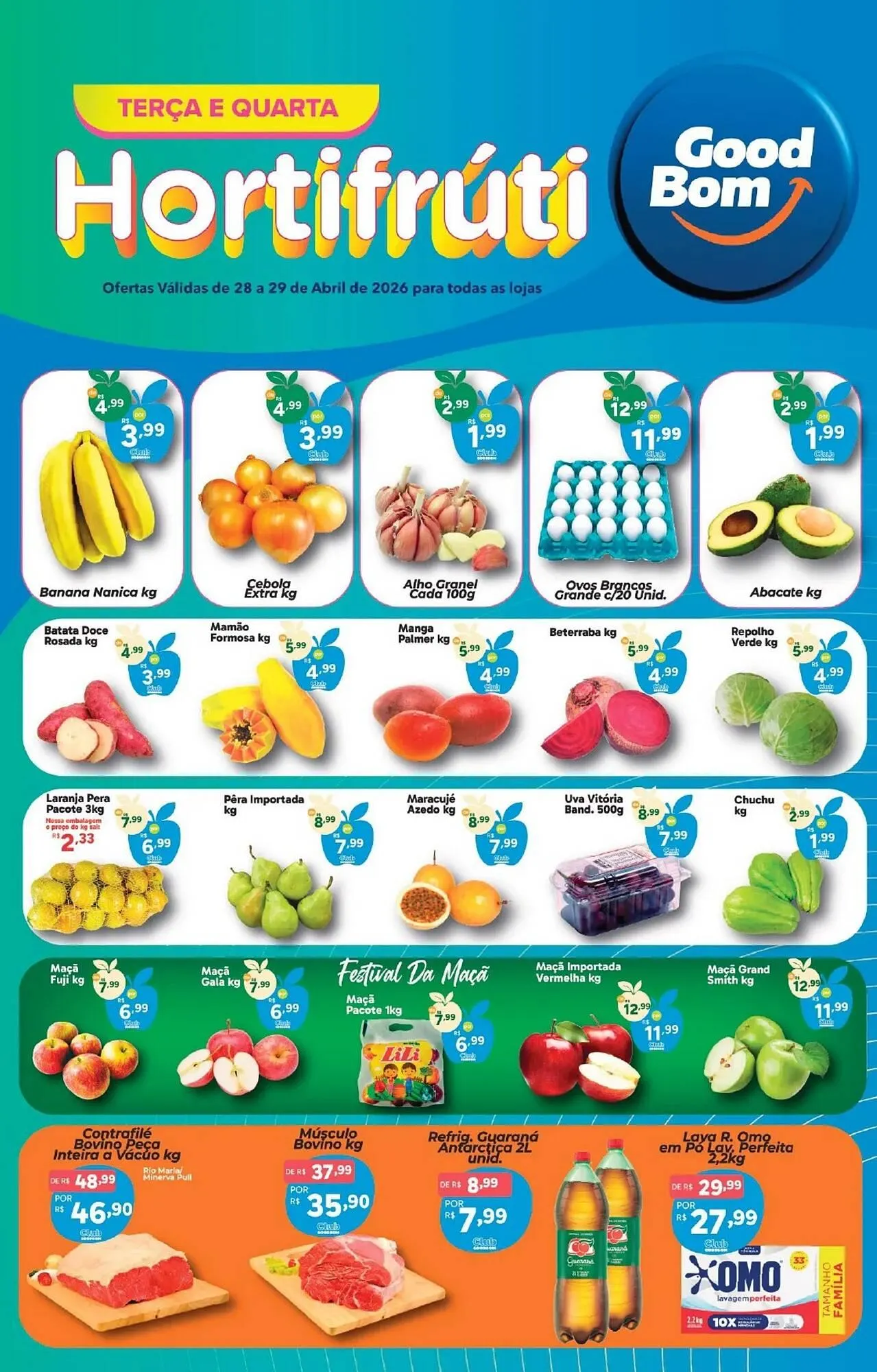 Encarte de Folheto GoodBom 28 de abril até 29 de abril 2026 - Pagina 1