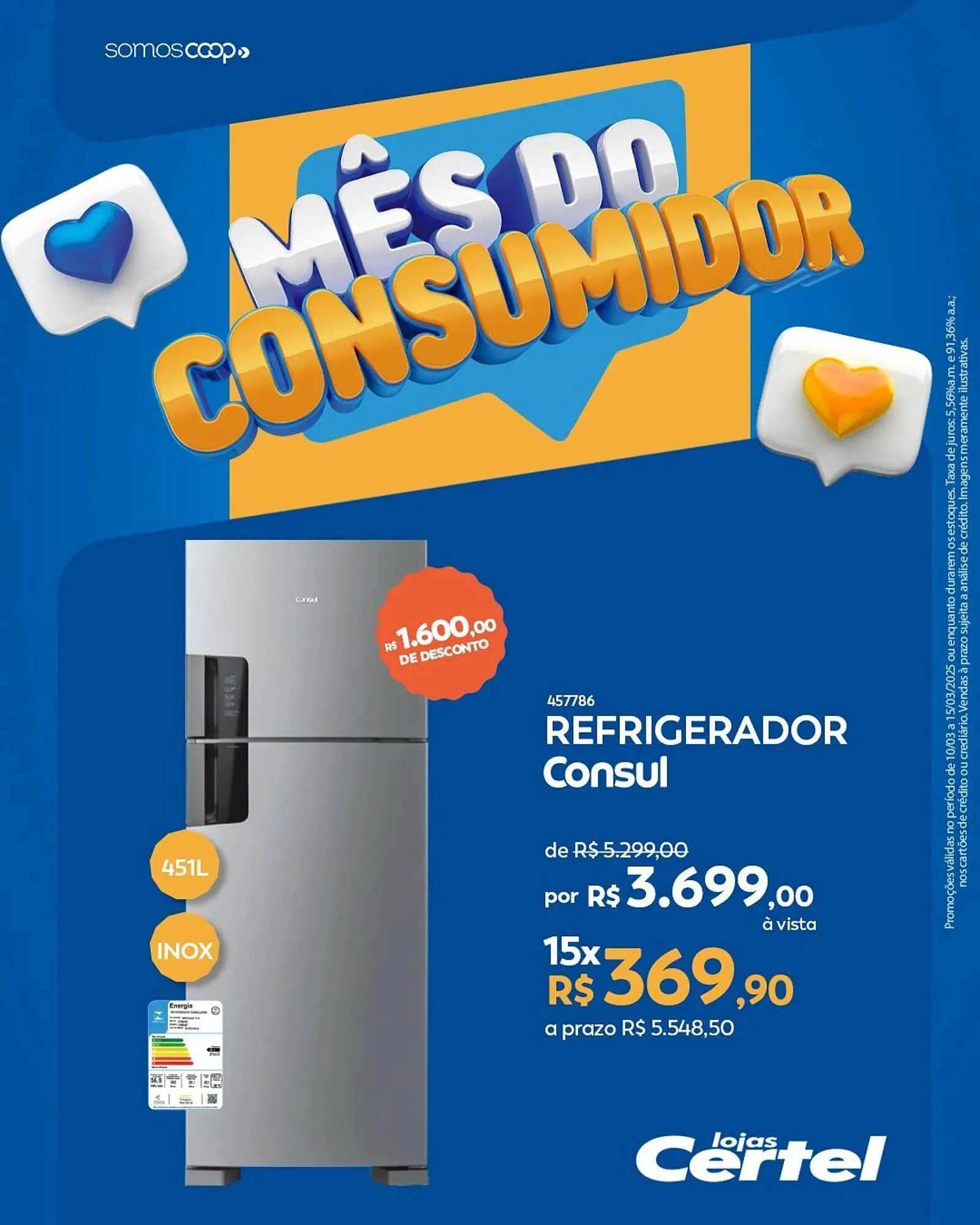 Encarte de Catálogo Lojas Certel 10 de março até 16 de março 2025 - Pagina 1