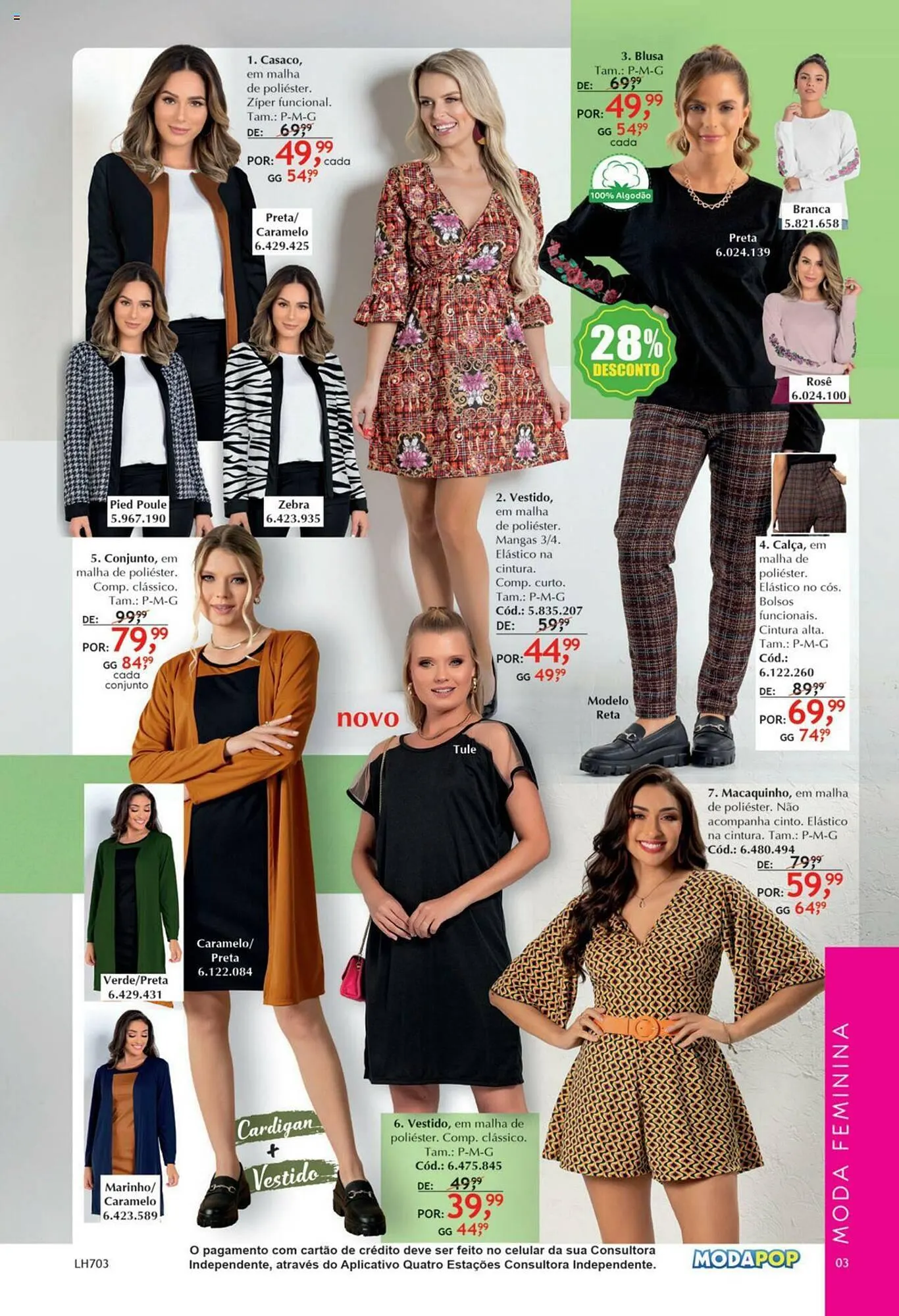 Encarte de Catálogo Quatro Estações 1 de junho até 31 de agosto 2024 - Pagina 5