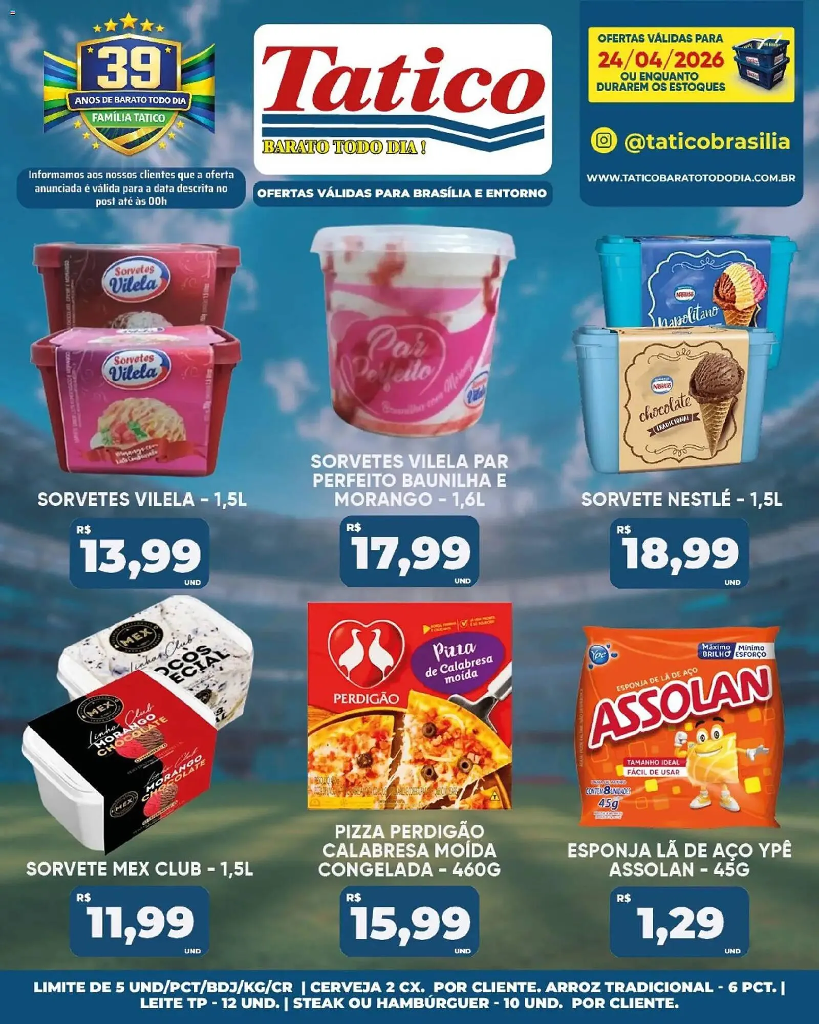 Encarte de Tabloide Tatico 24 de abril até 24 de abril 2026 - Pagina 21