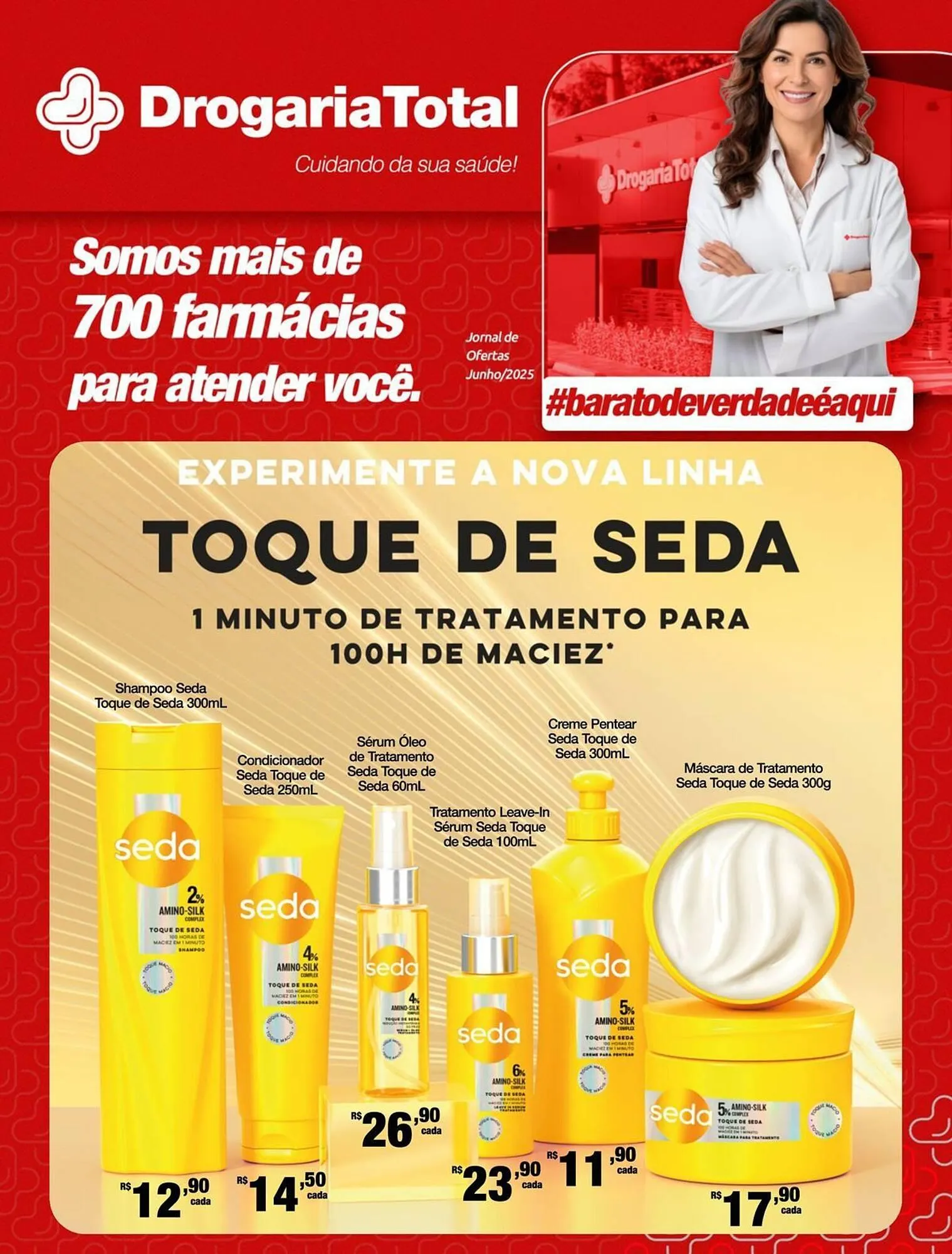 Encarte de Catálogo Drogaria Total 4 de junho até 30 de junho 2025 - Pagina 1