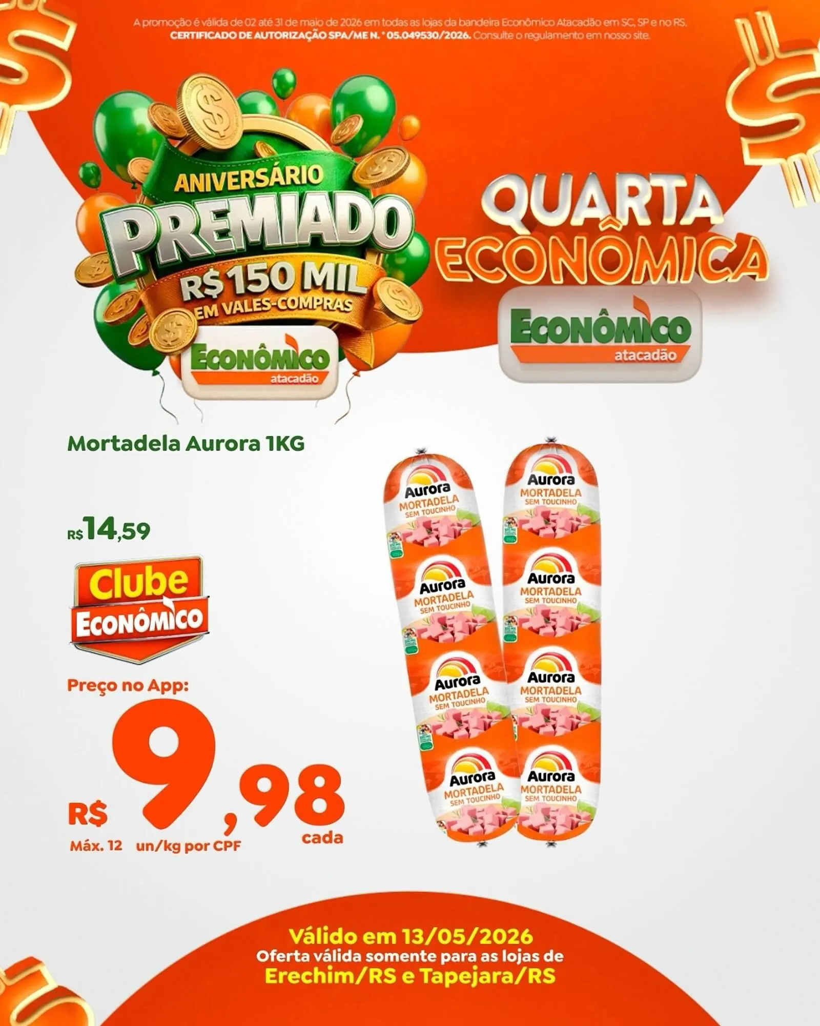 Encarte de Catálogo Econômico Atacadão 13 de maio até 31 de maio 2026 - Pagina 10