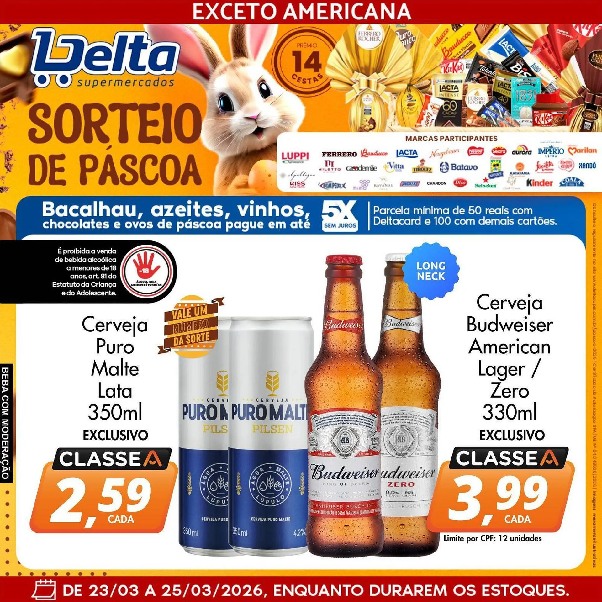 Encarte de Catálogo Delta Supermercados 23 de março até 25 de março 2026 - Pagina 2