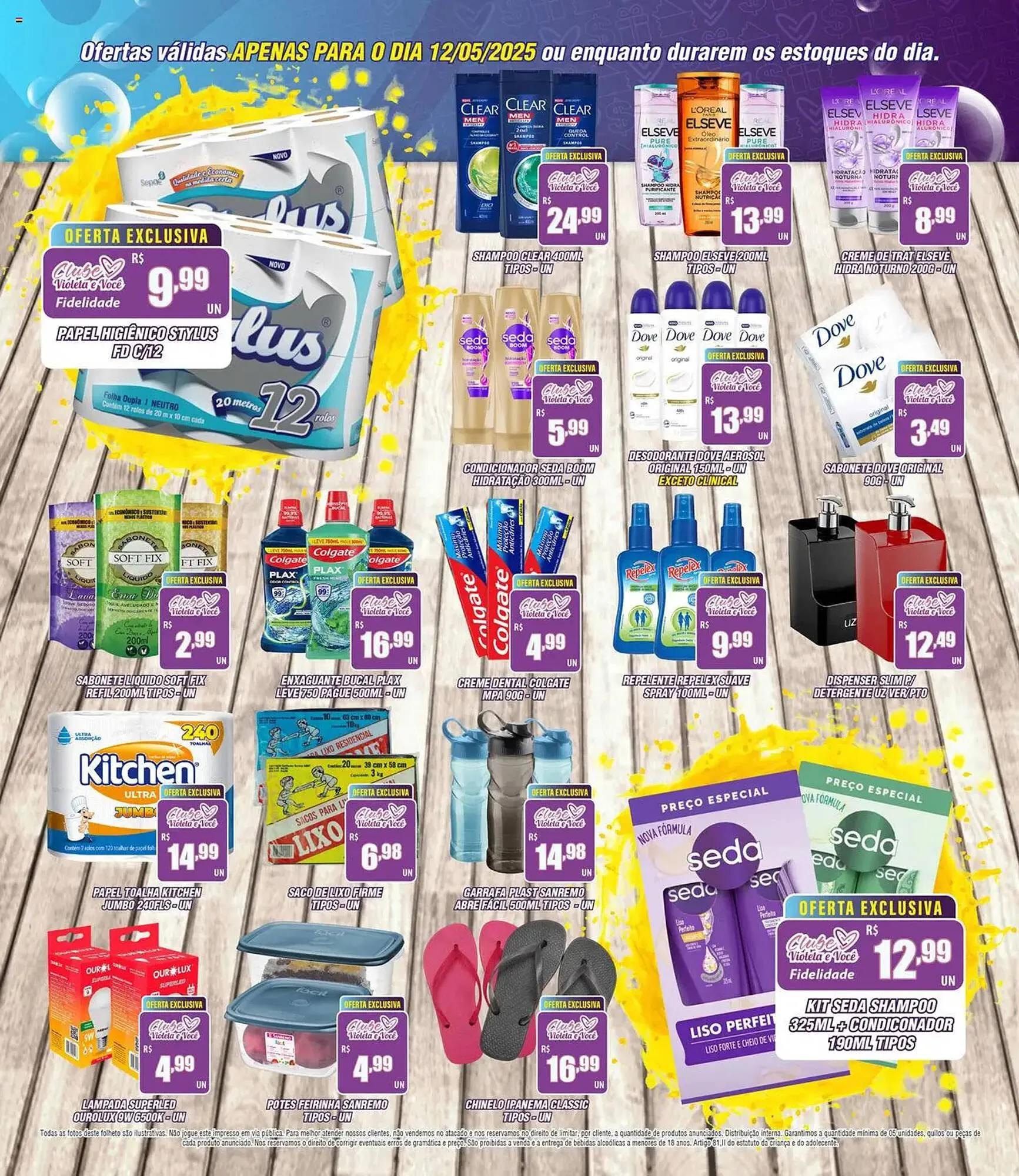 Encarte de Catálogo Violeta Supermercados 12 de maio até 13 de maio 2025 - Pagina 2