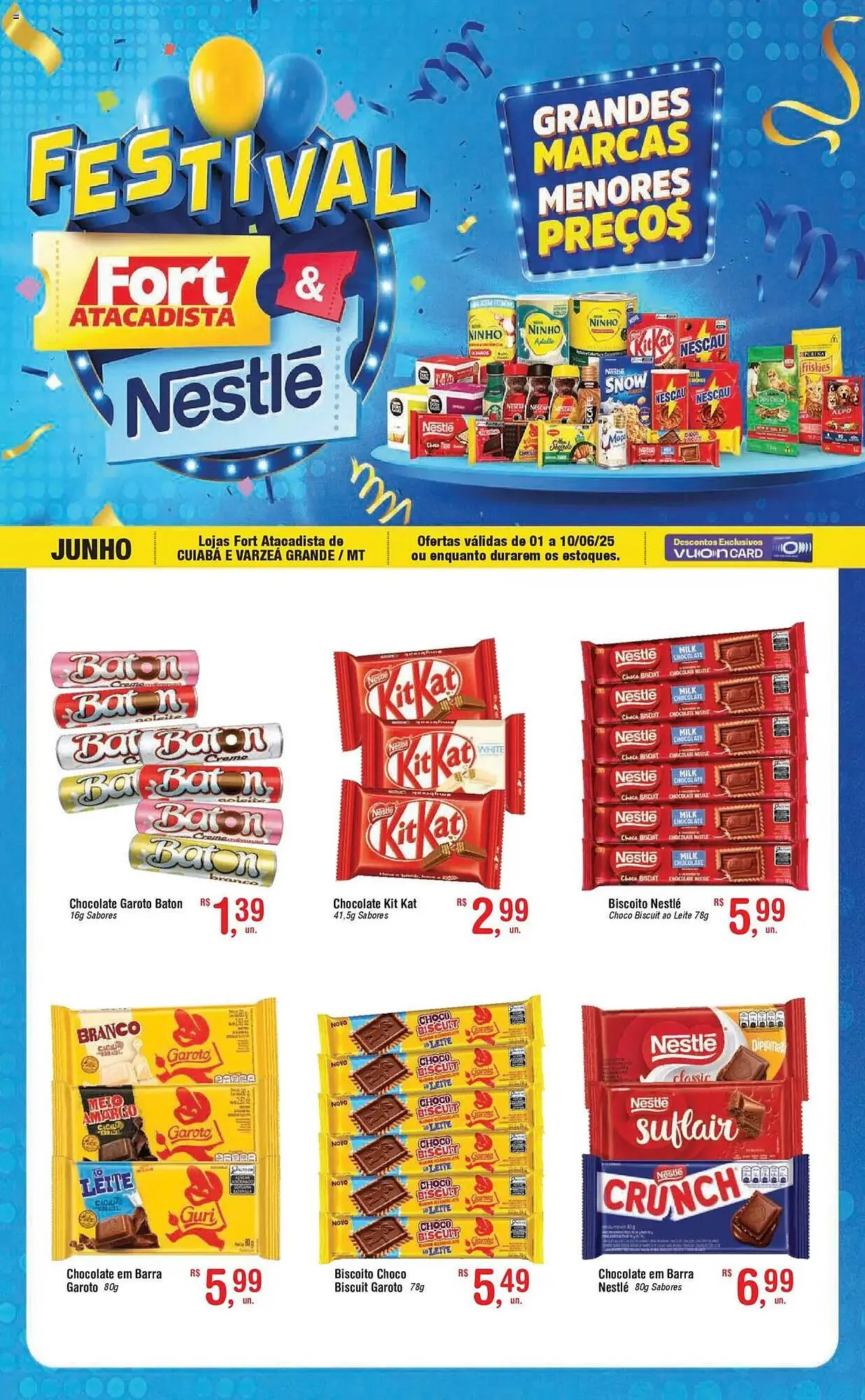 Encarte de Catálogo Fort Atacadista 1 de junho até 10 de junho 2025 - Pagina 1