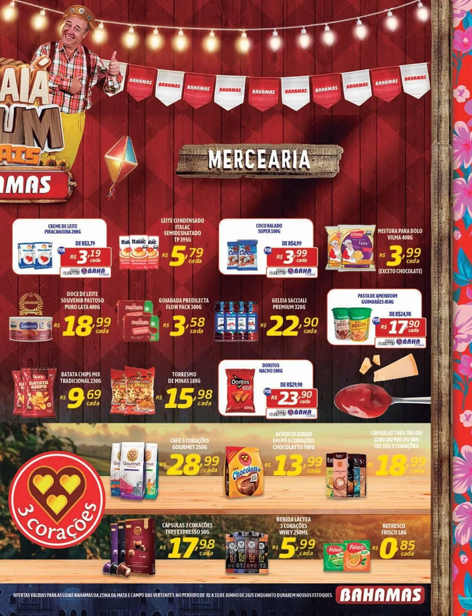 Encarte de Catálogo Bahamas Supermercados 2 de junho até 15 de junho 2025 - Pagina 3